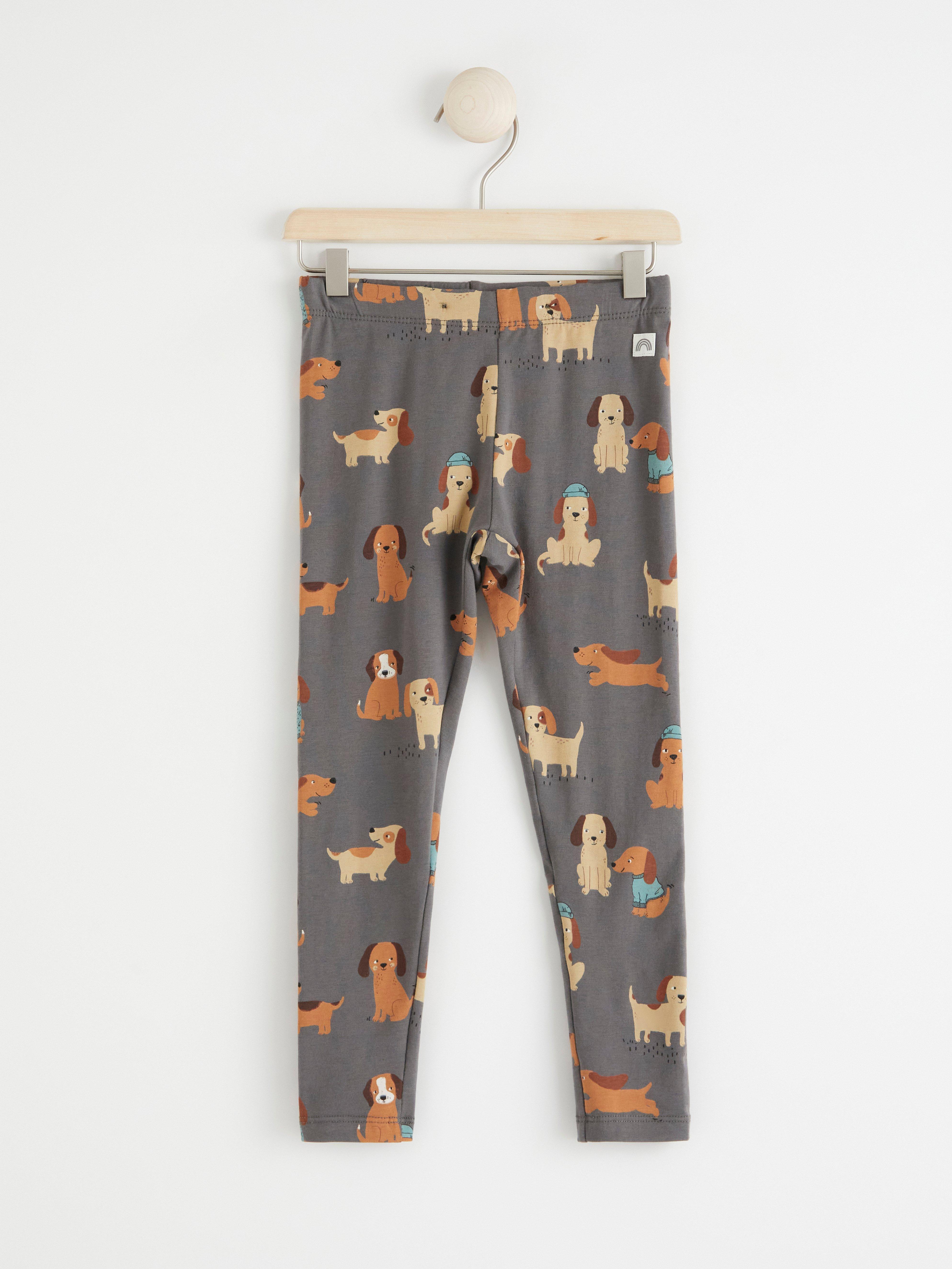 Leggings - Barn - Grå