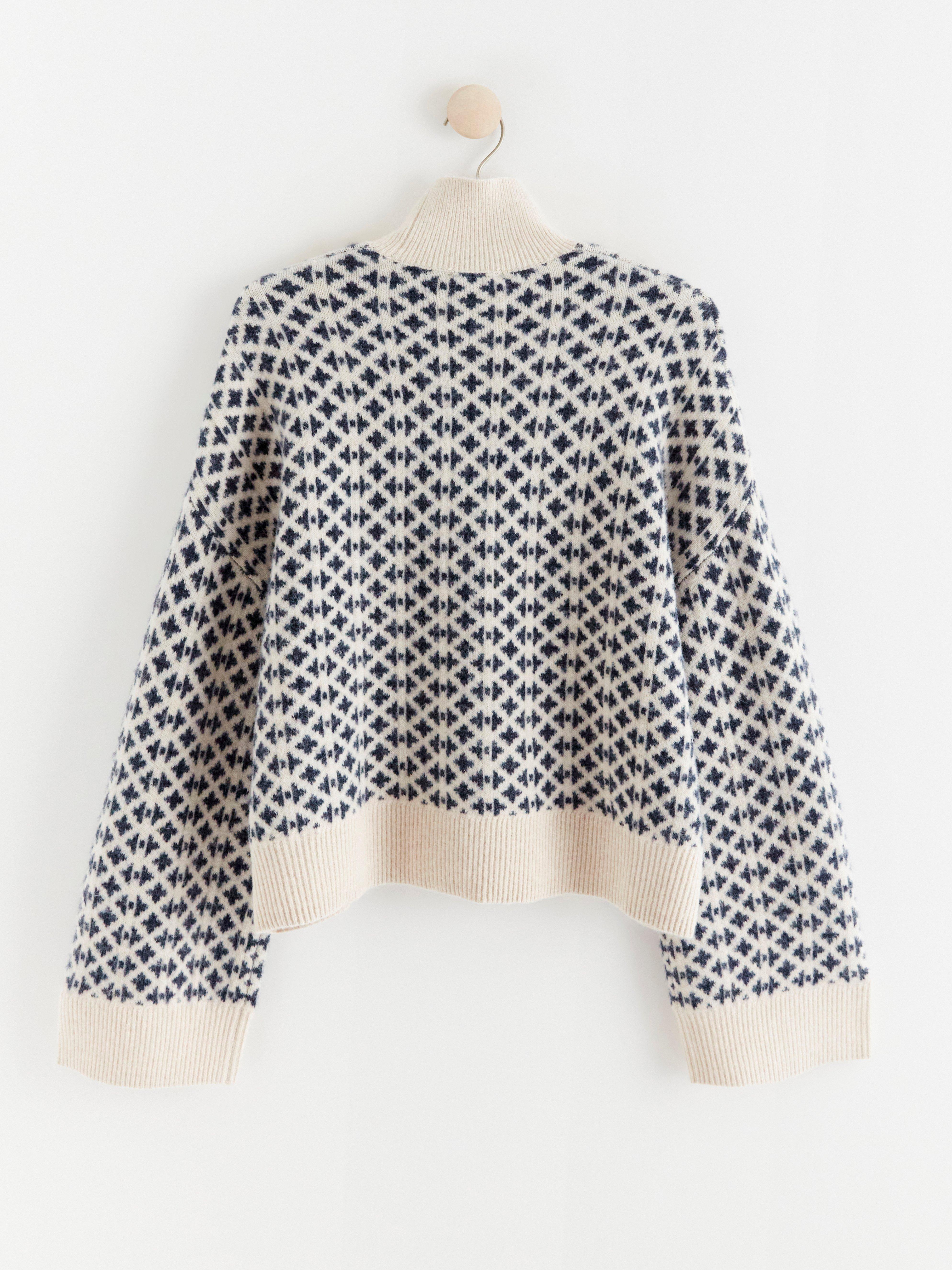 Turtle Neck Sweater - Womens Wear - Beige