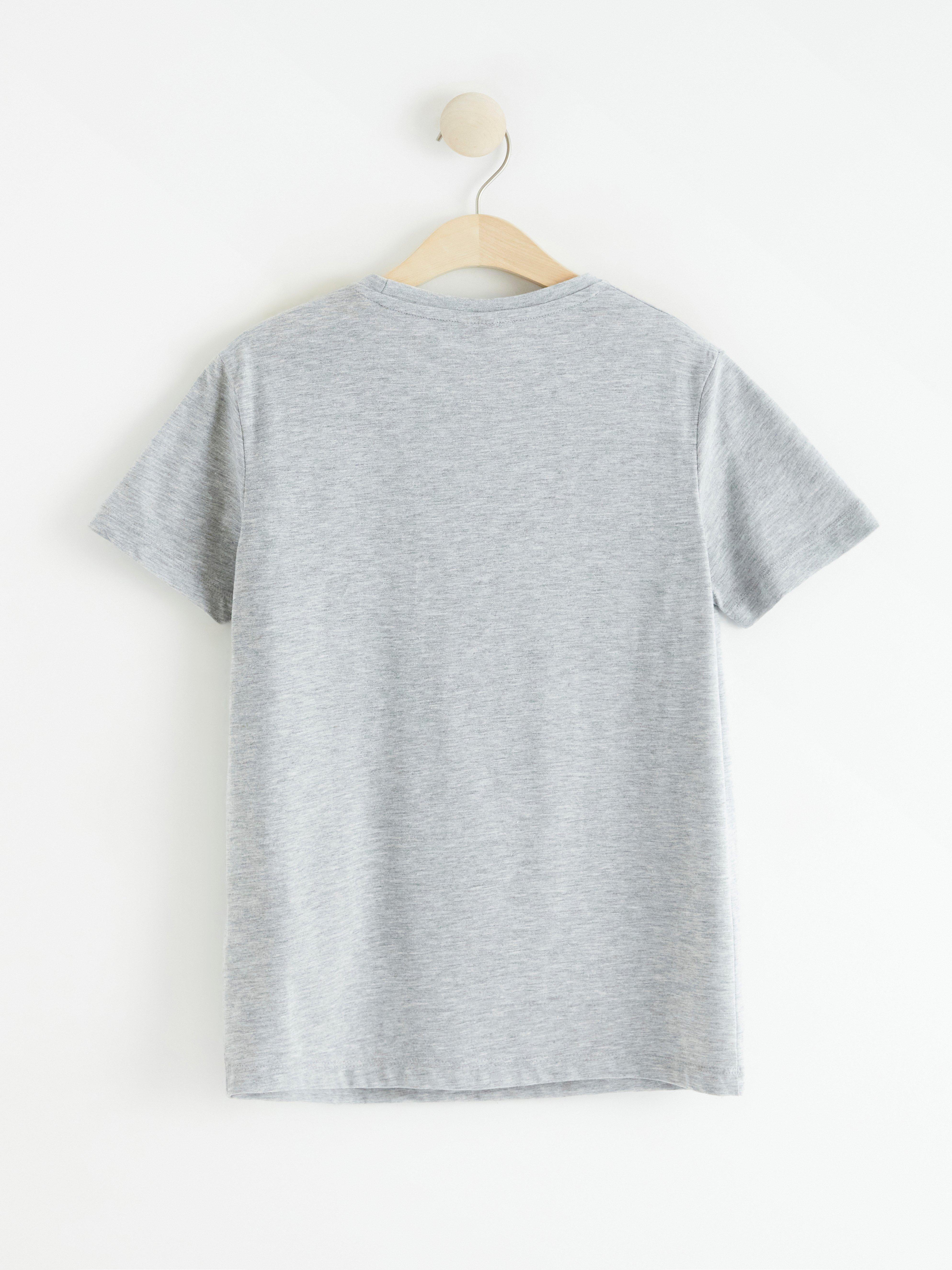 T-shirt - Barn - Grå
