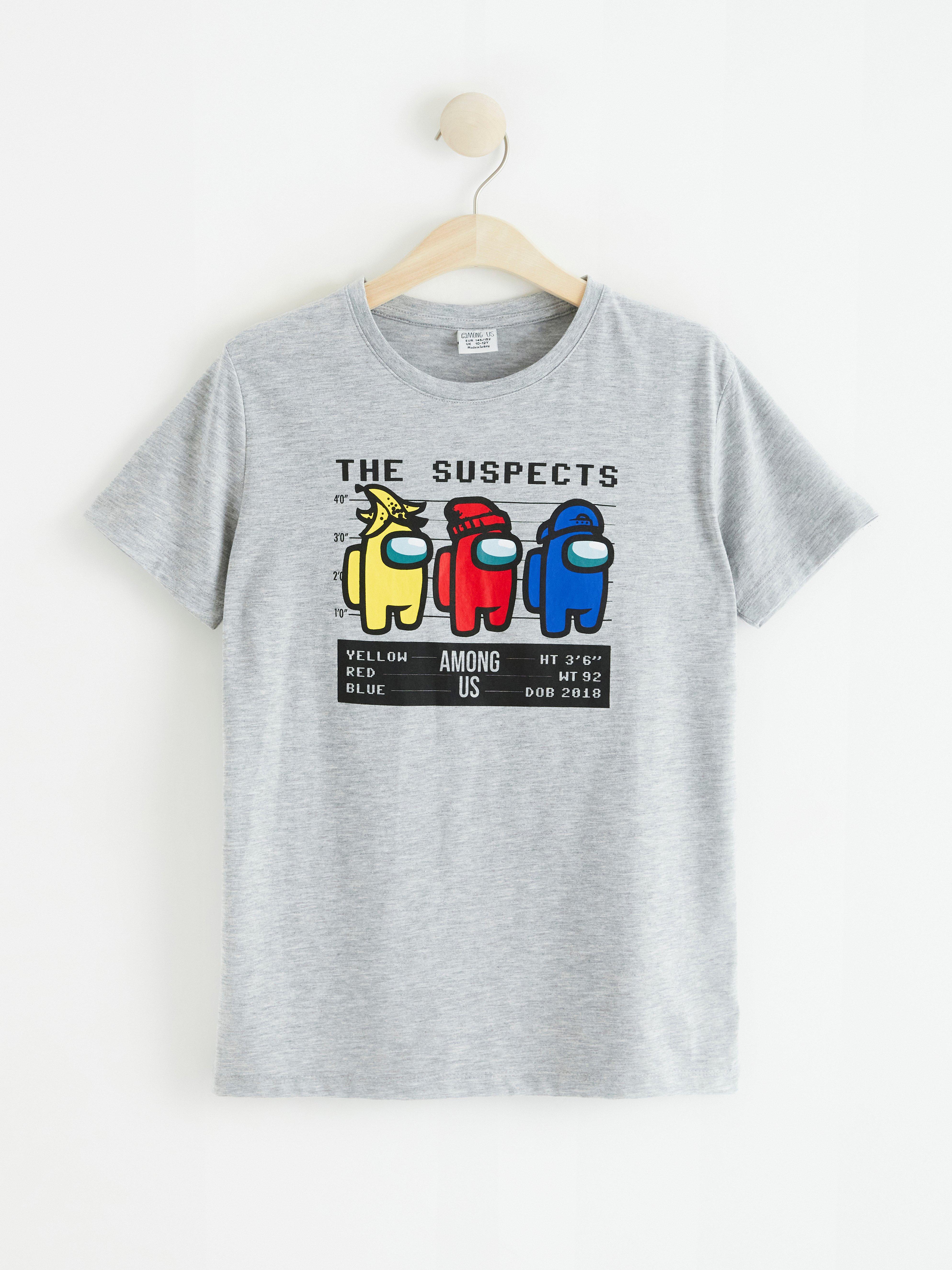 T-shirt - Barn - Grå