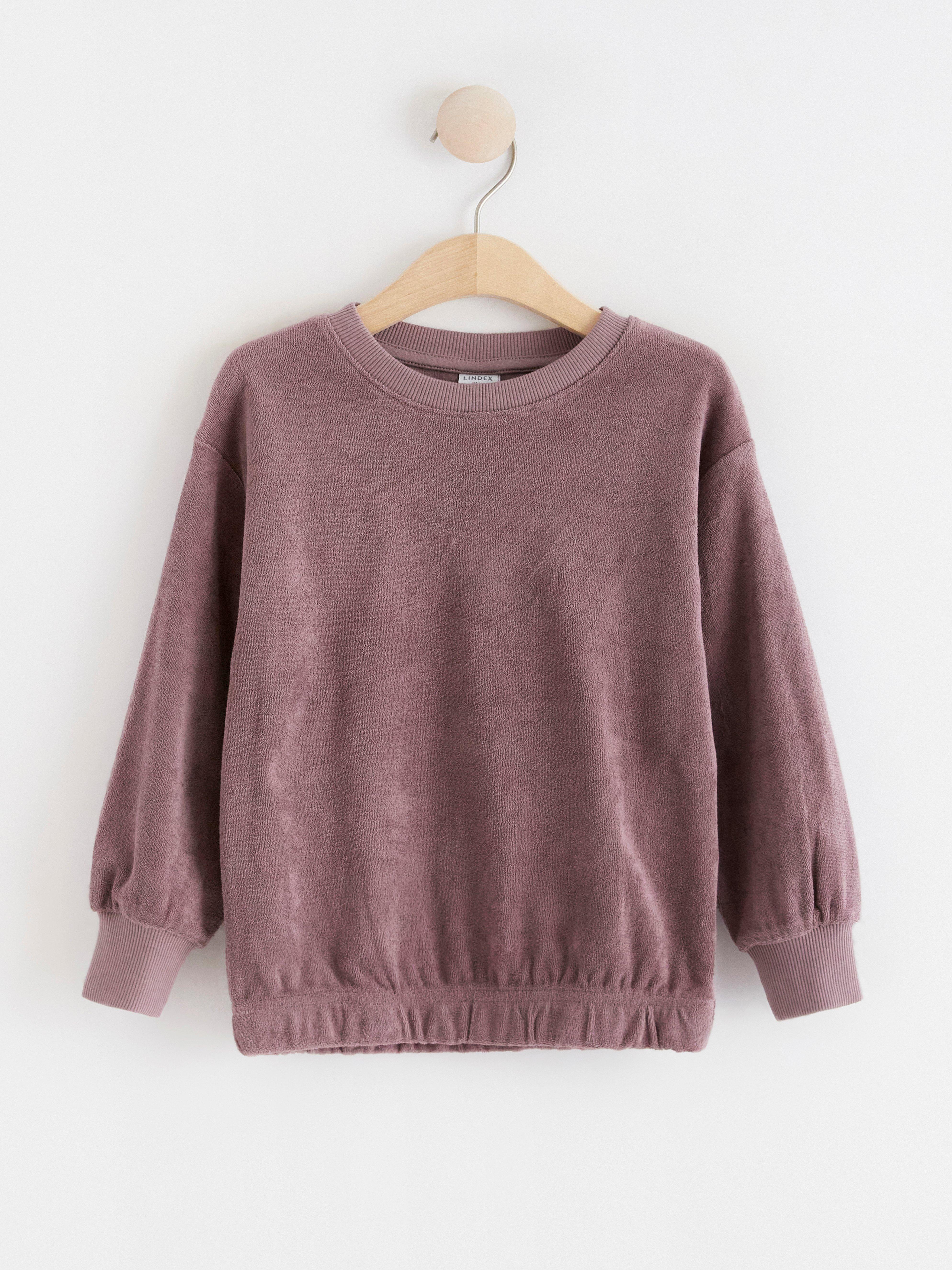 Sweatshirt - Barn - Lila