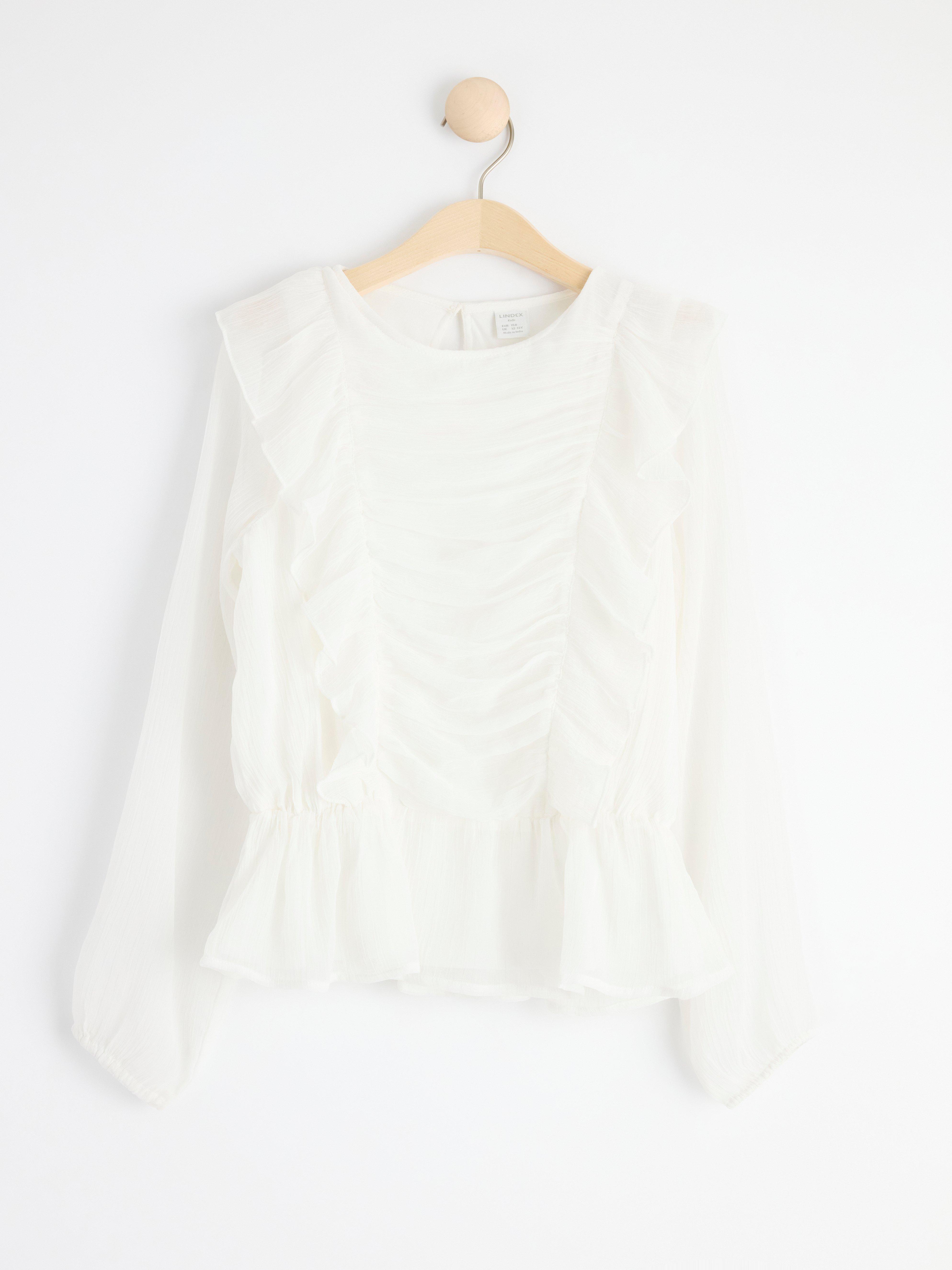Blus - Barn - Vit