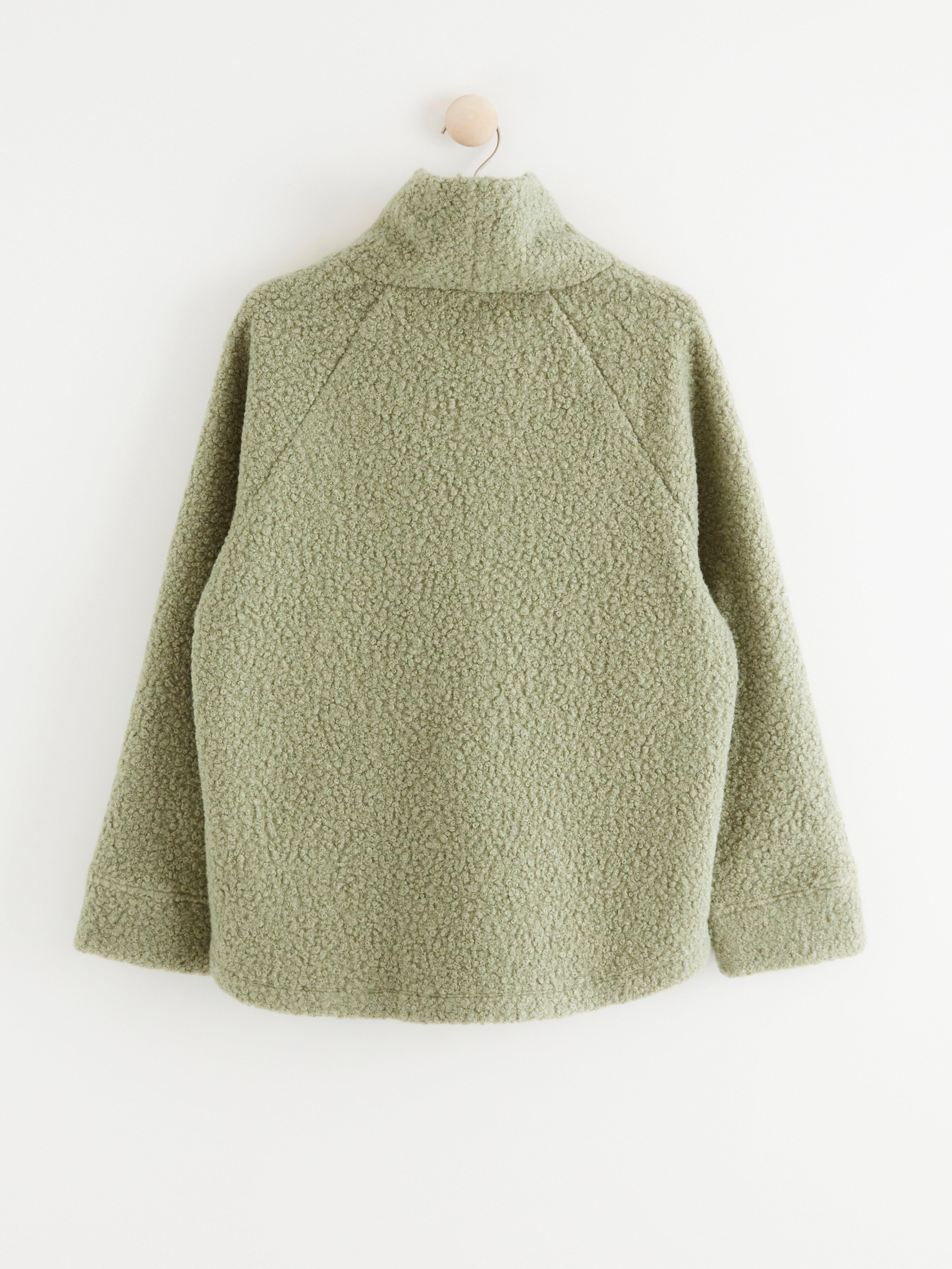 Turtle Neck Sweater - Womens Wear - Green