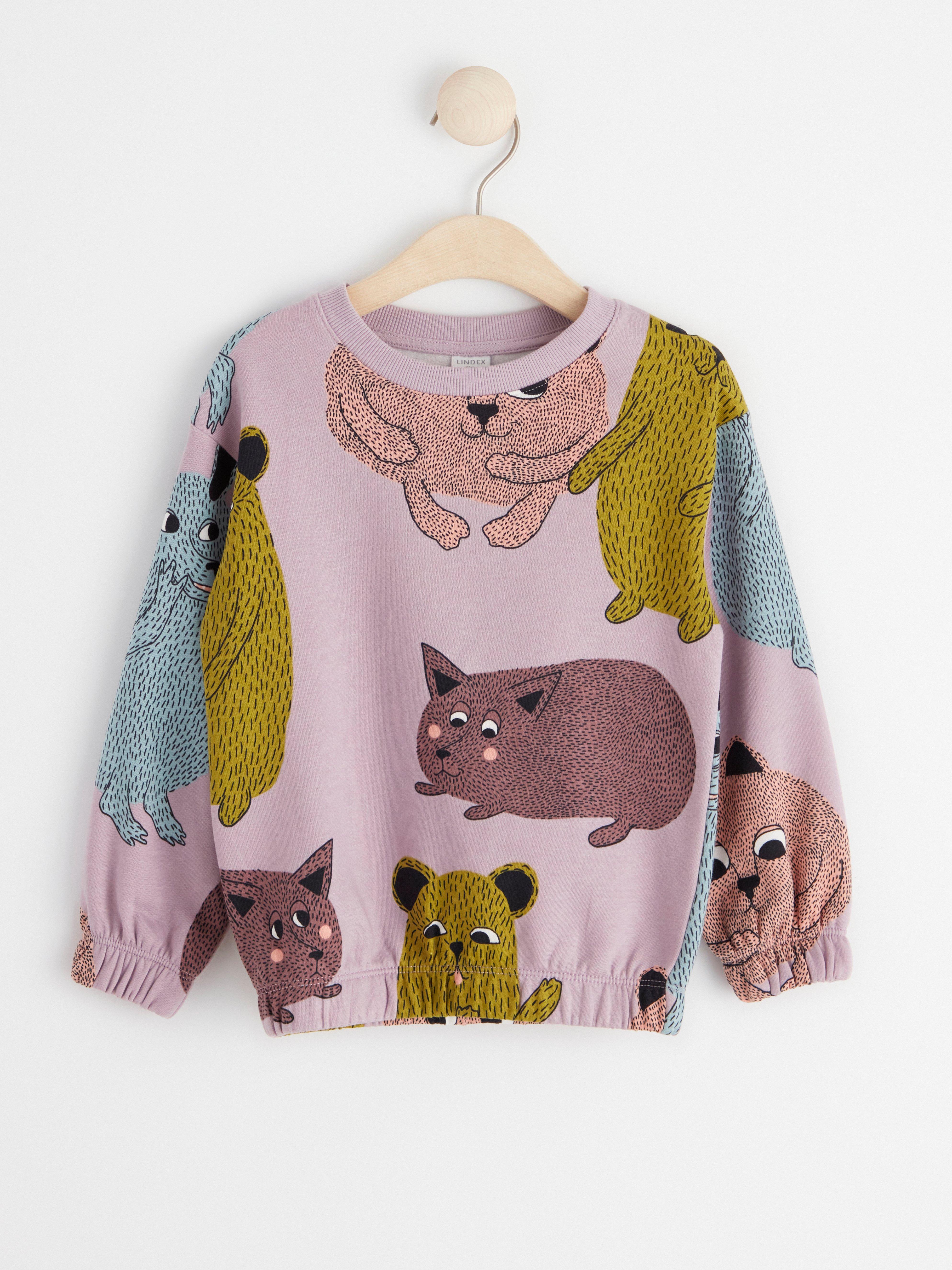 Sweatshirt - Kids Wear - Lilac