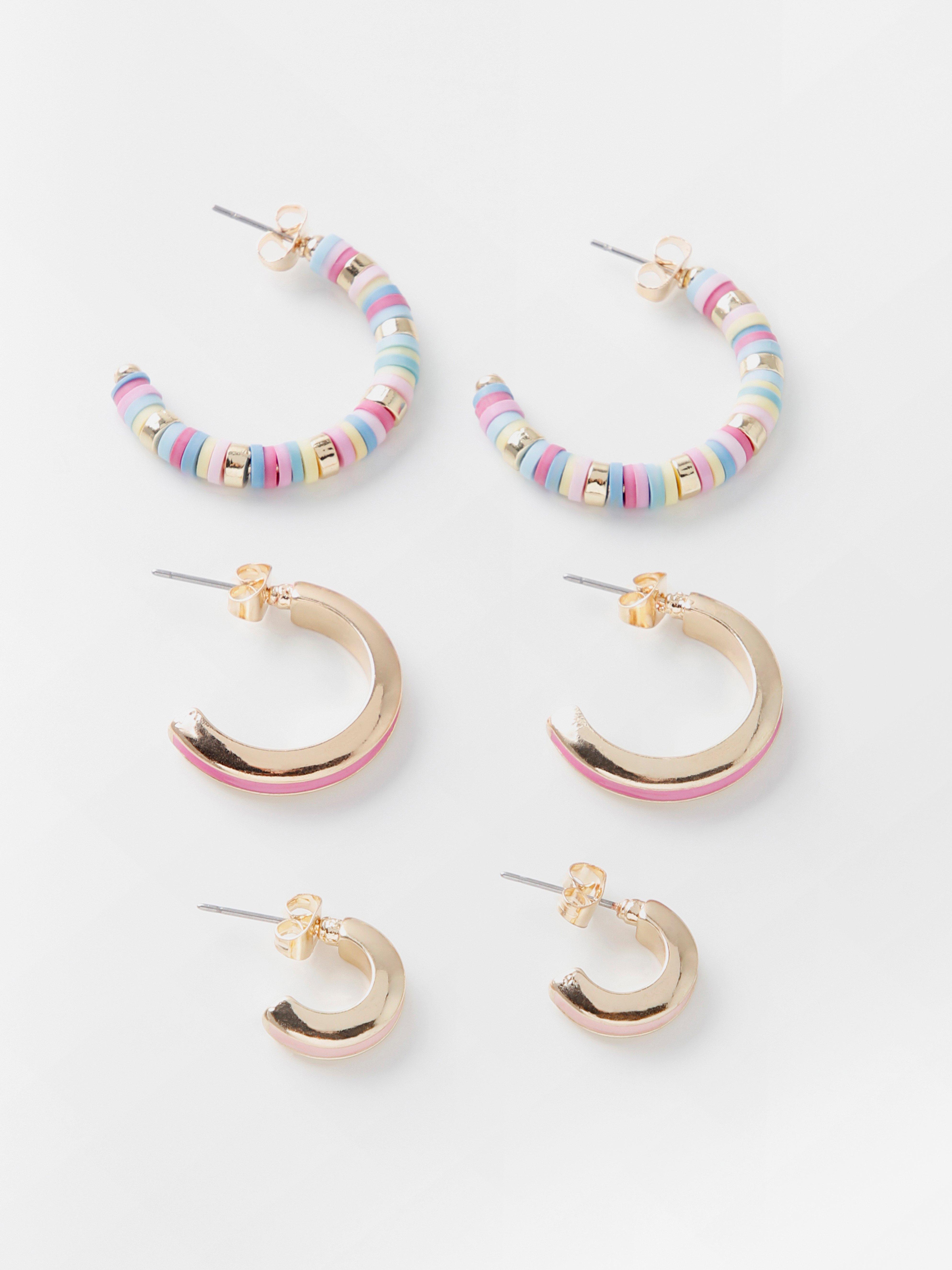 Earrings - Womens Wear - Pink