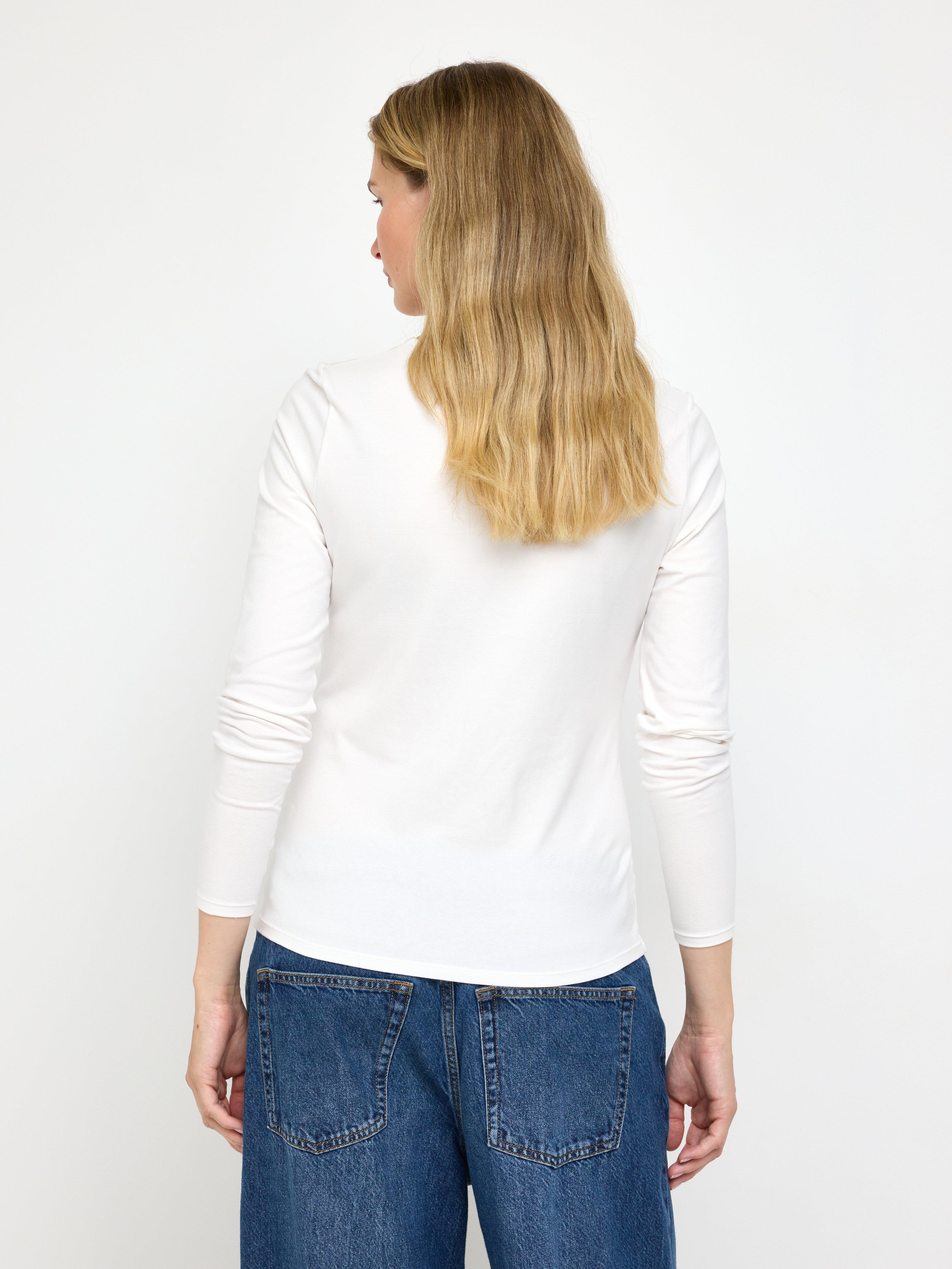 Vente-top - Dame - Hvid