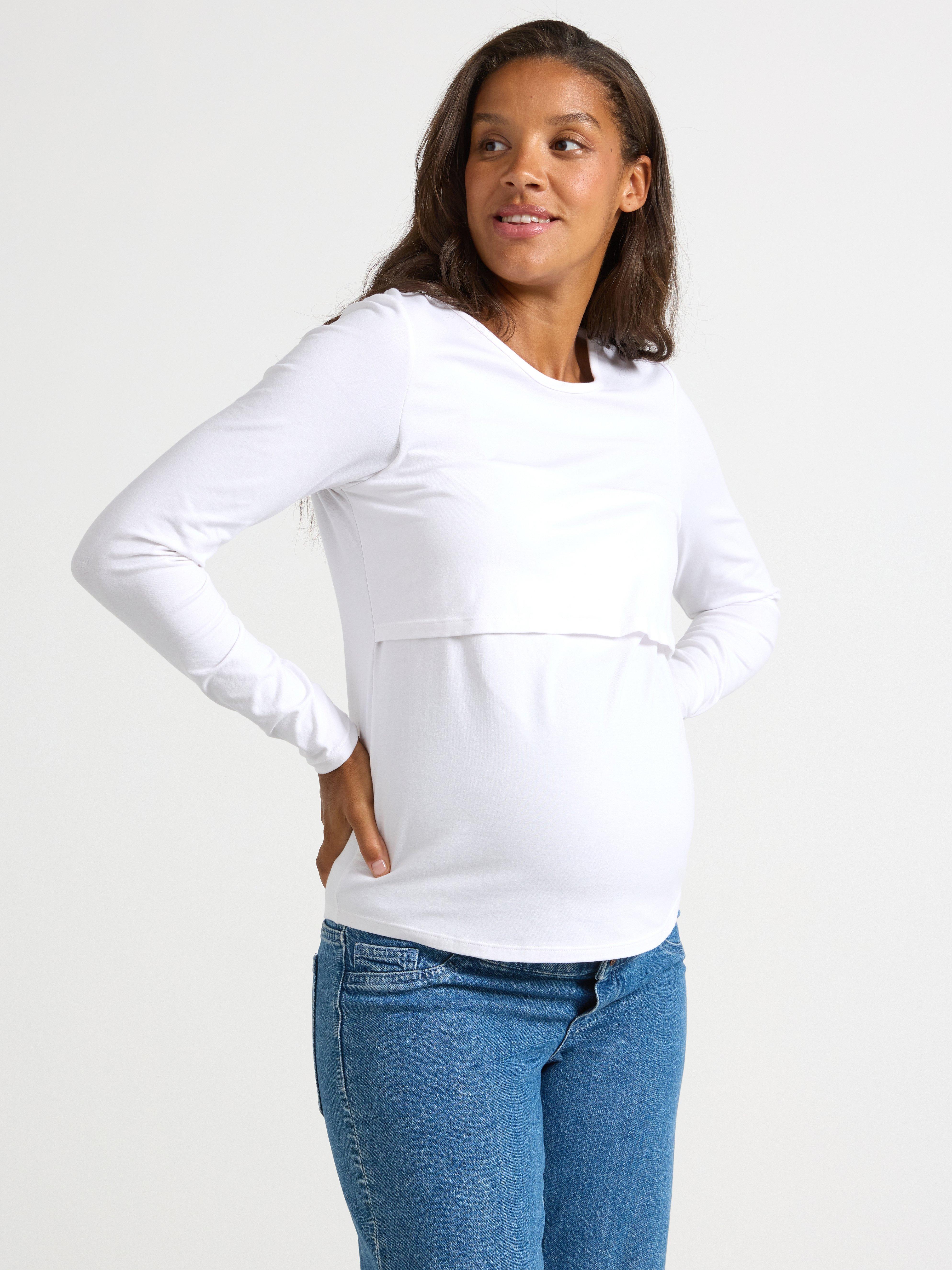 Long sleeve 2025 nursing top