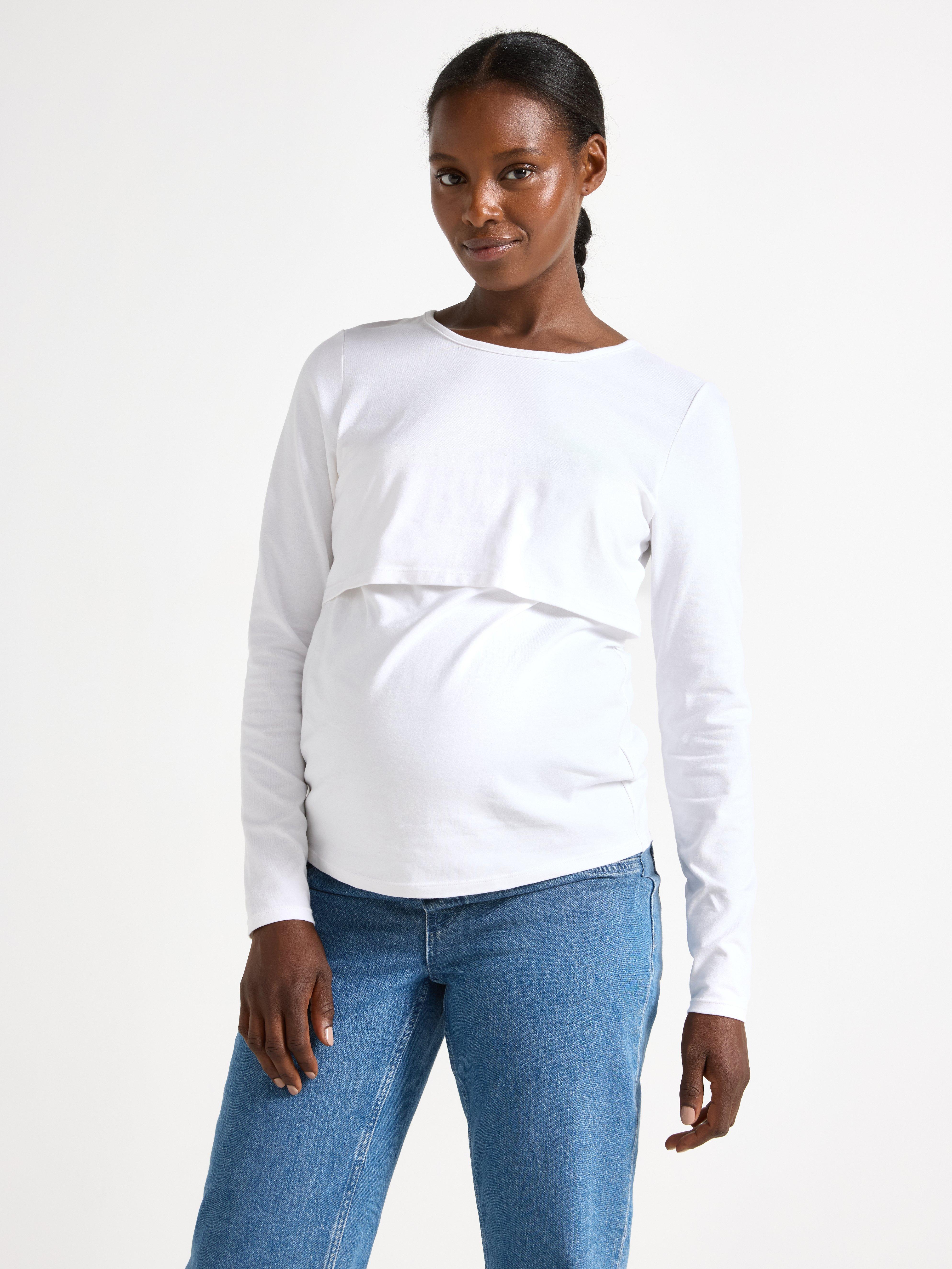 Maternity Top - Womens Wear - White