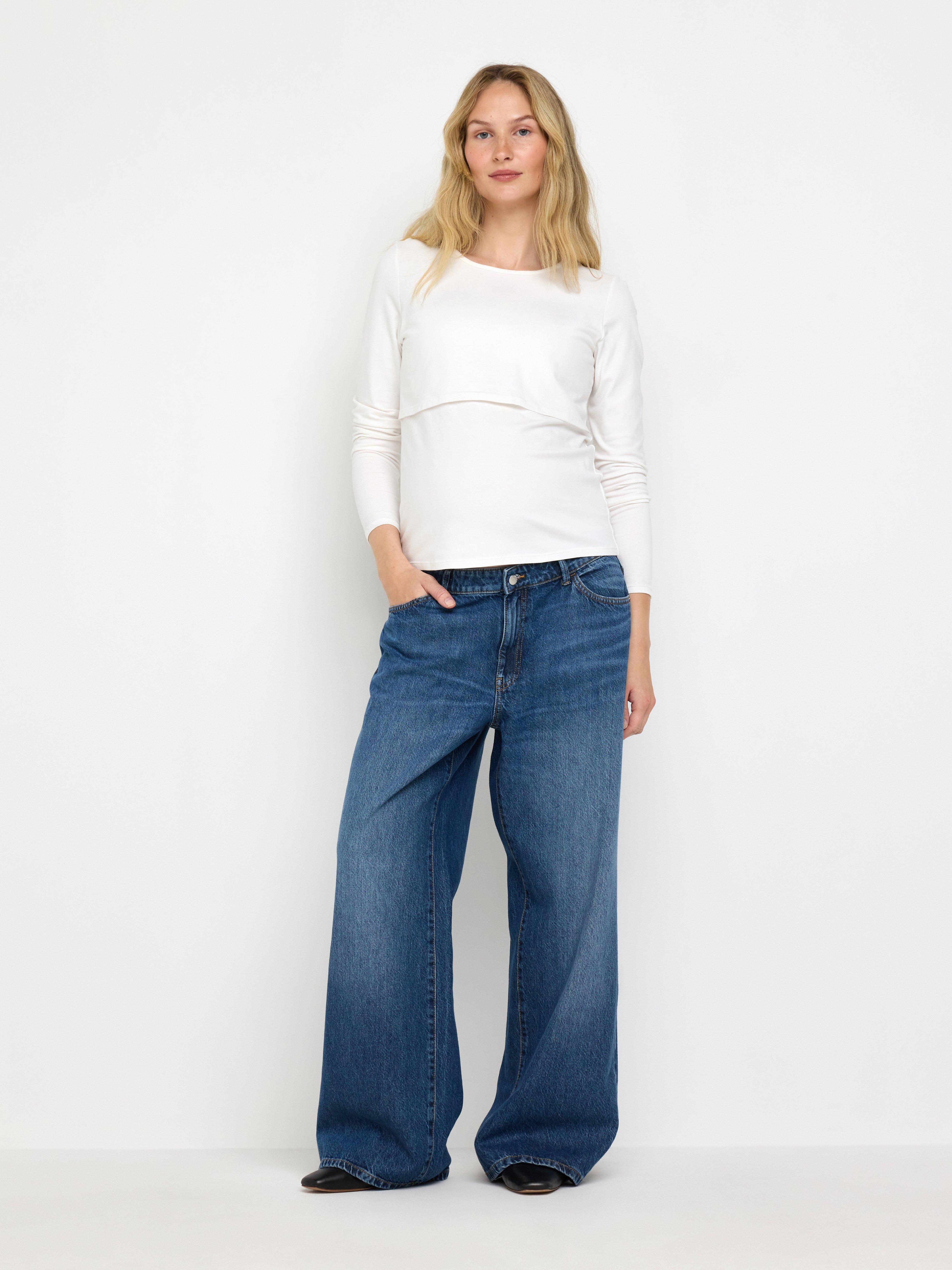 Maternity Top - Womens Wear - White