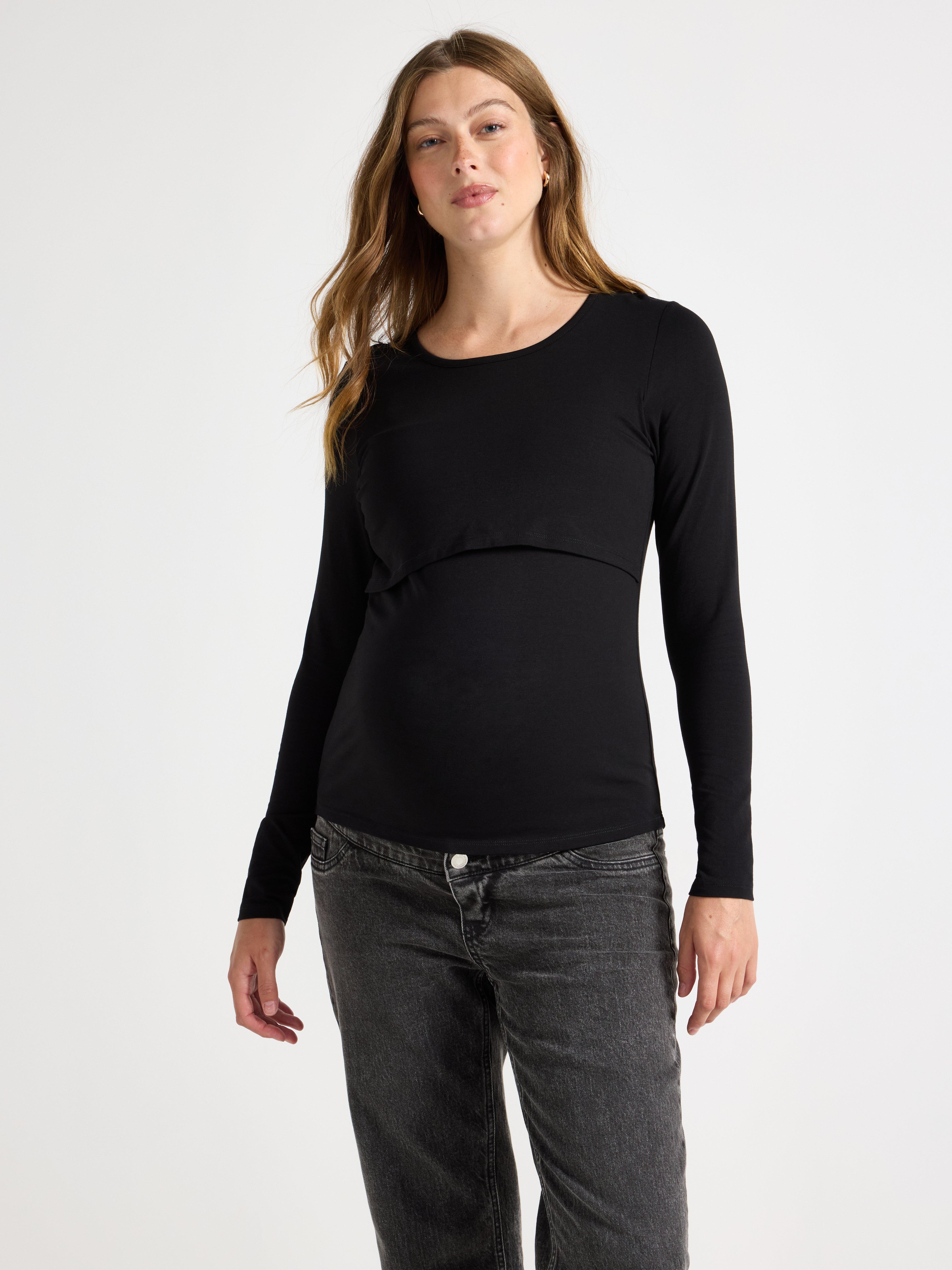 Maternity Top - Womens Wear - Black