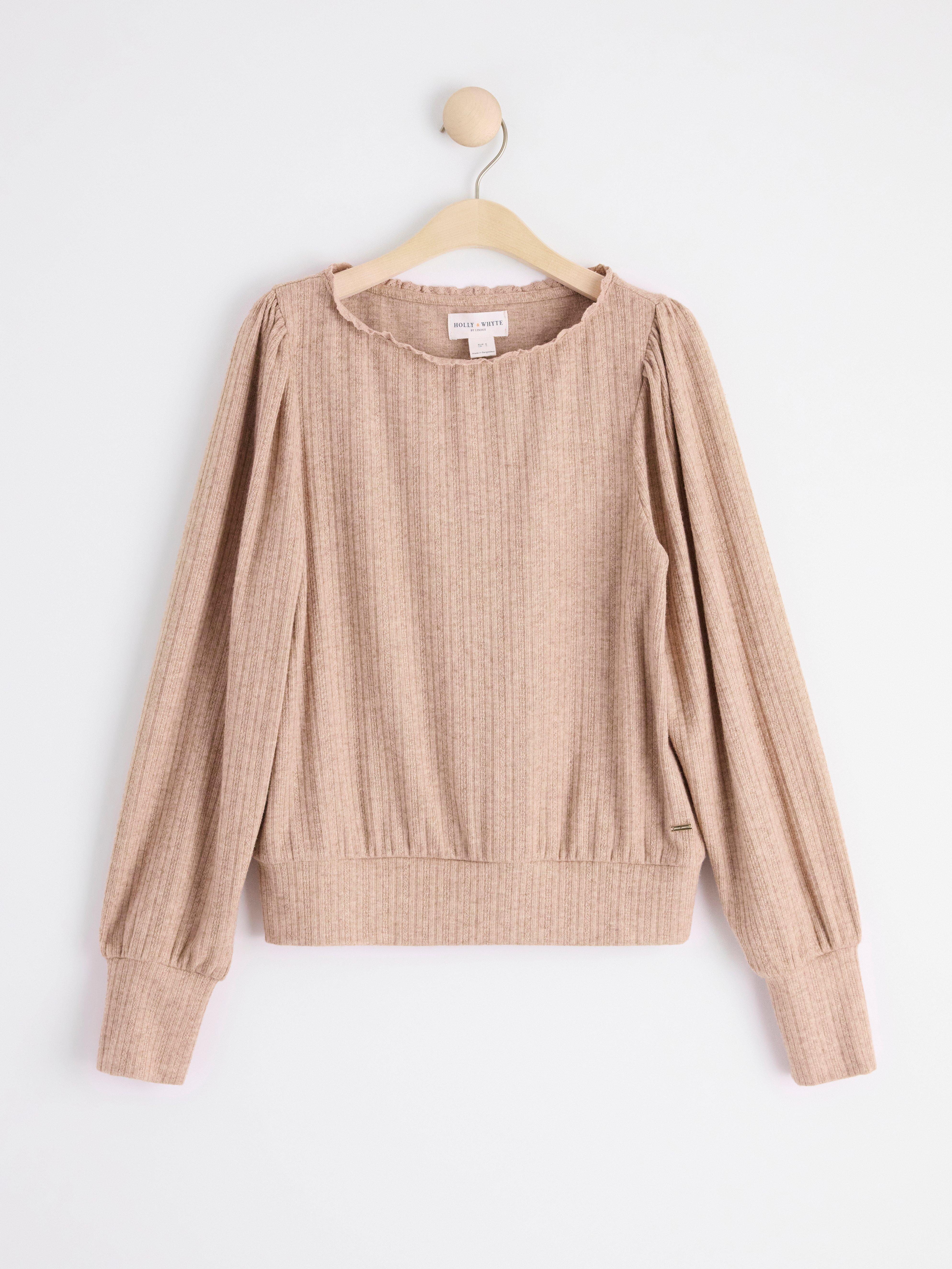 Tröja - Dam - Beige