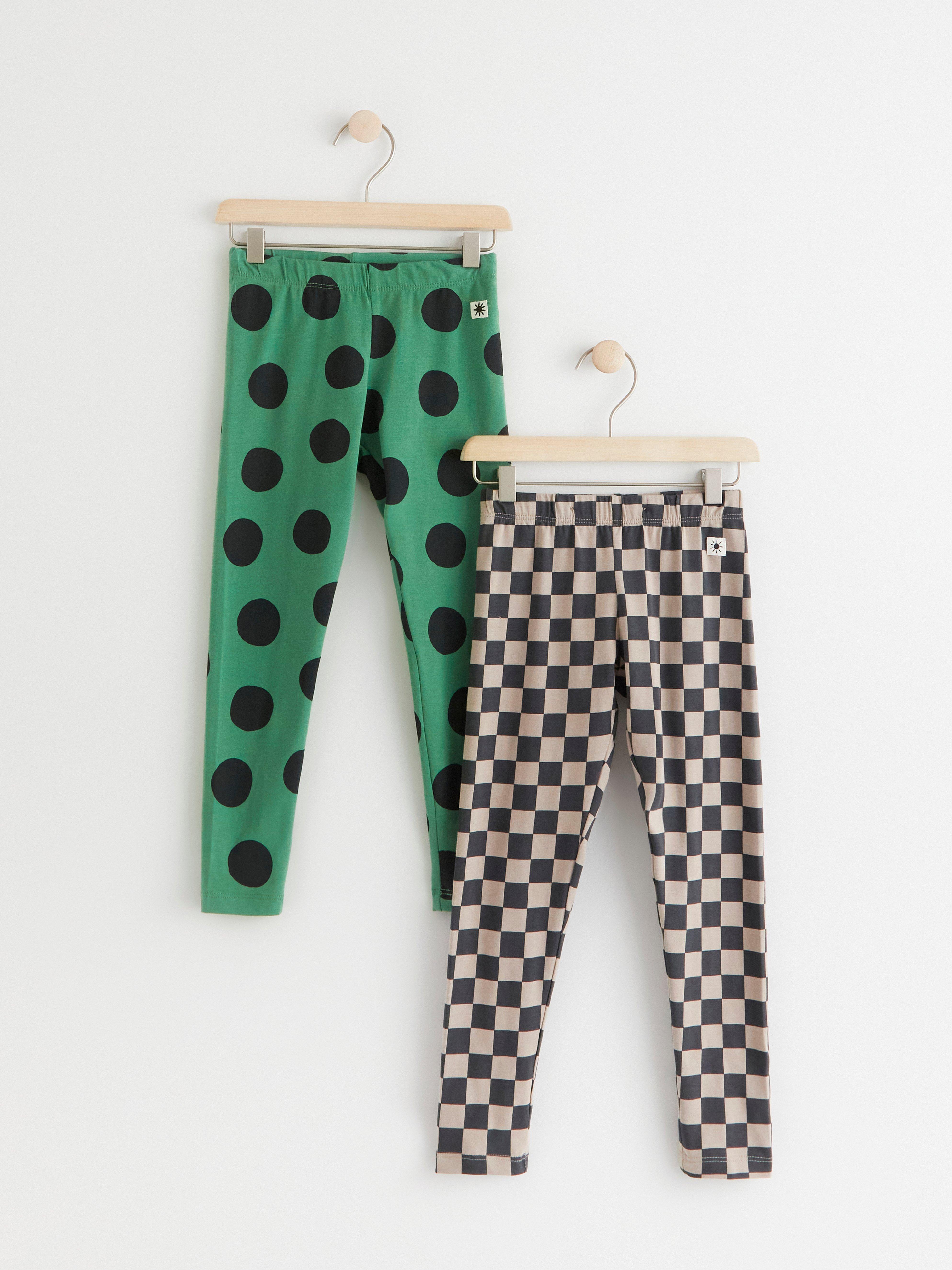 Leggings - Barn - Grønn