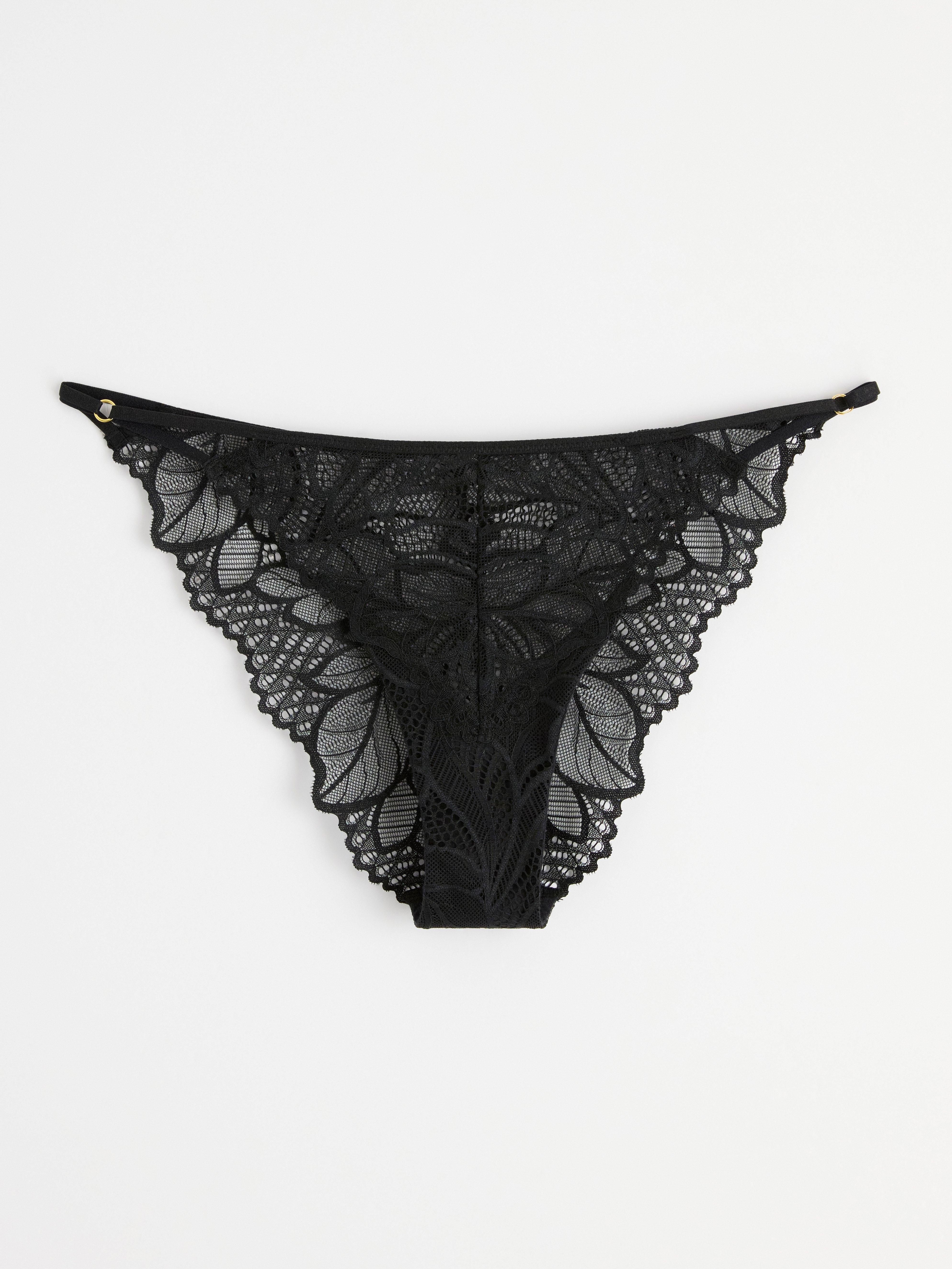 Brazilian Low - Lingerie - Black
