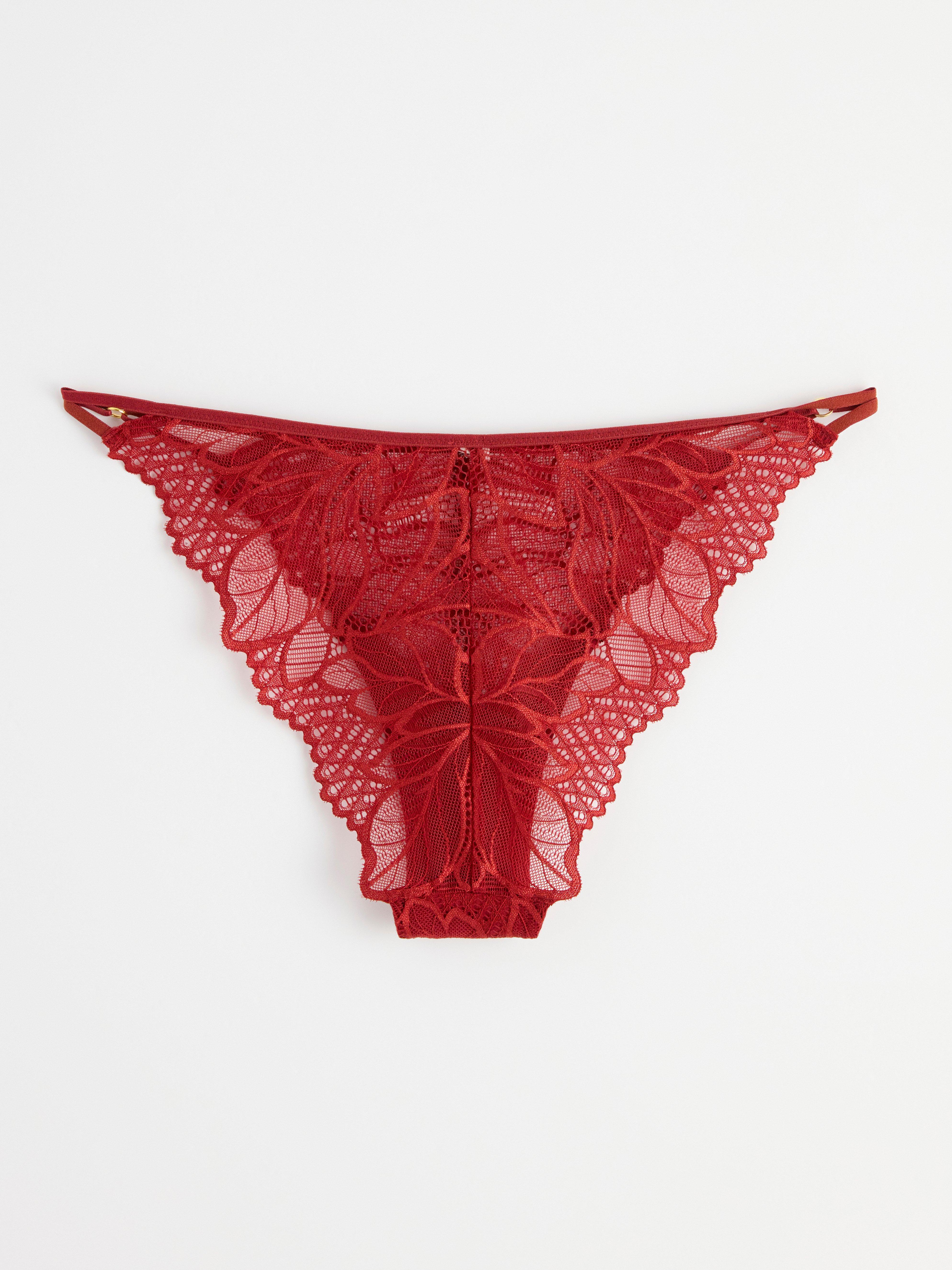 Brazilian Low - Lingerie - Red