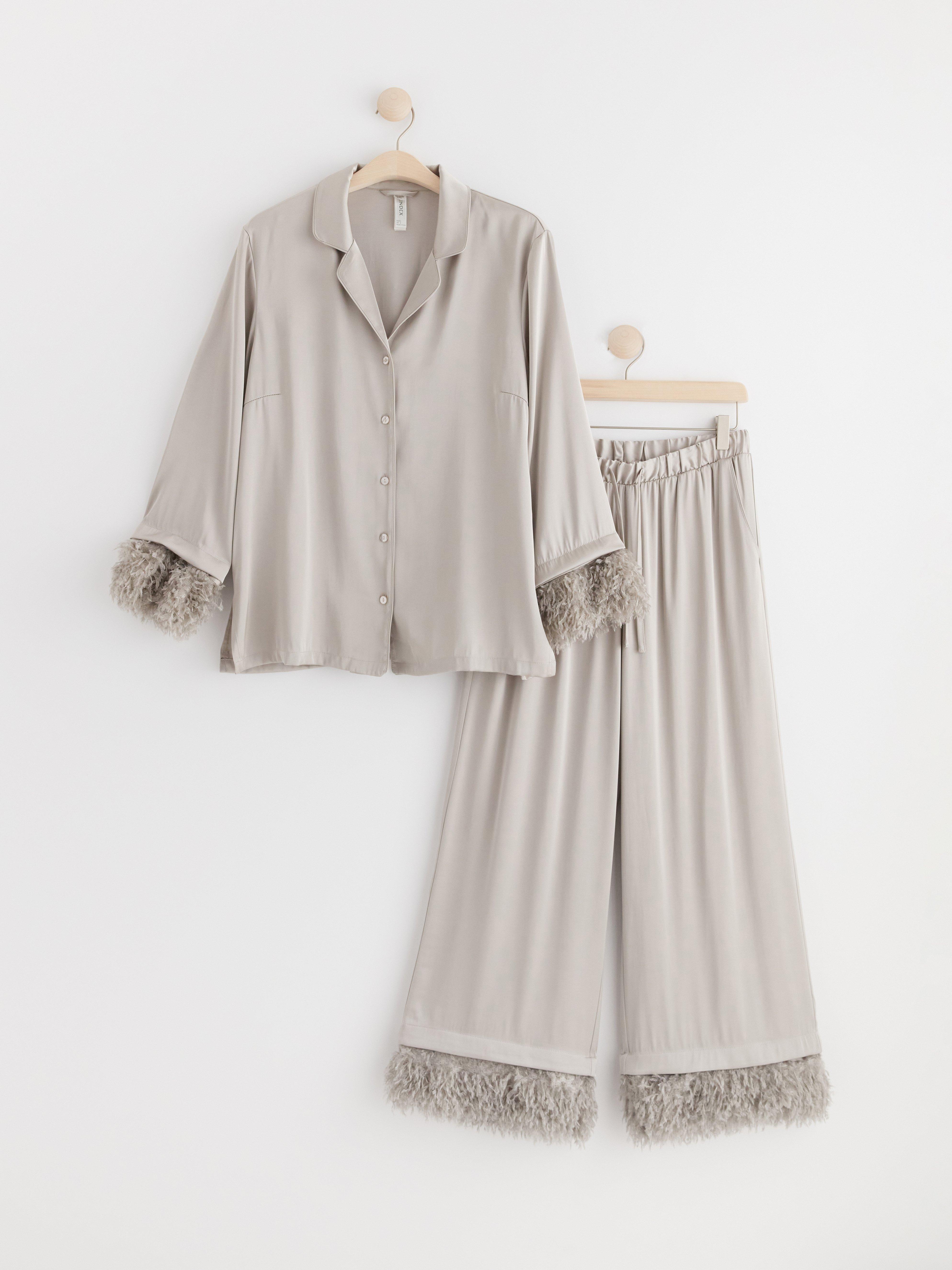 Pyjamasetti - Alusvaatteet - Harmaa