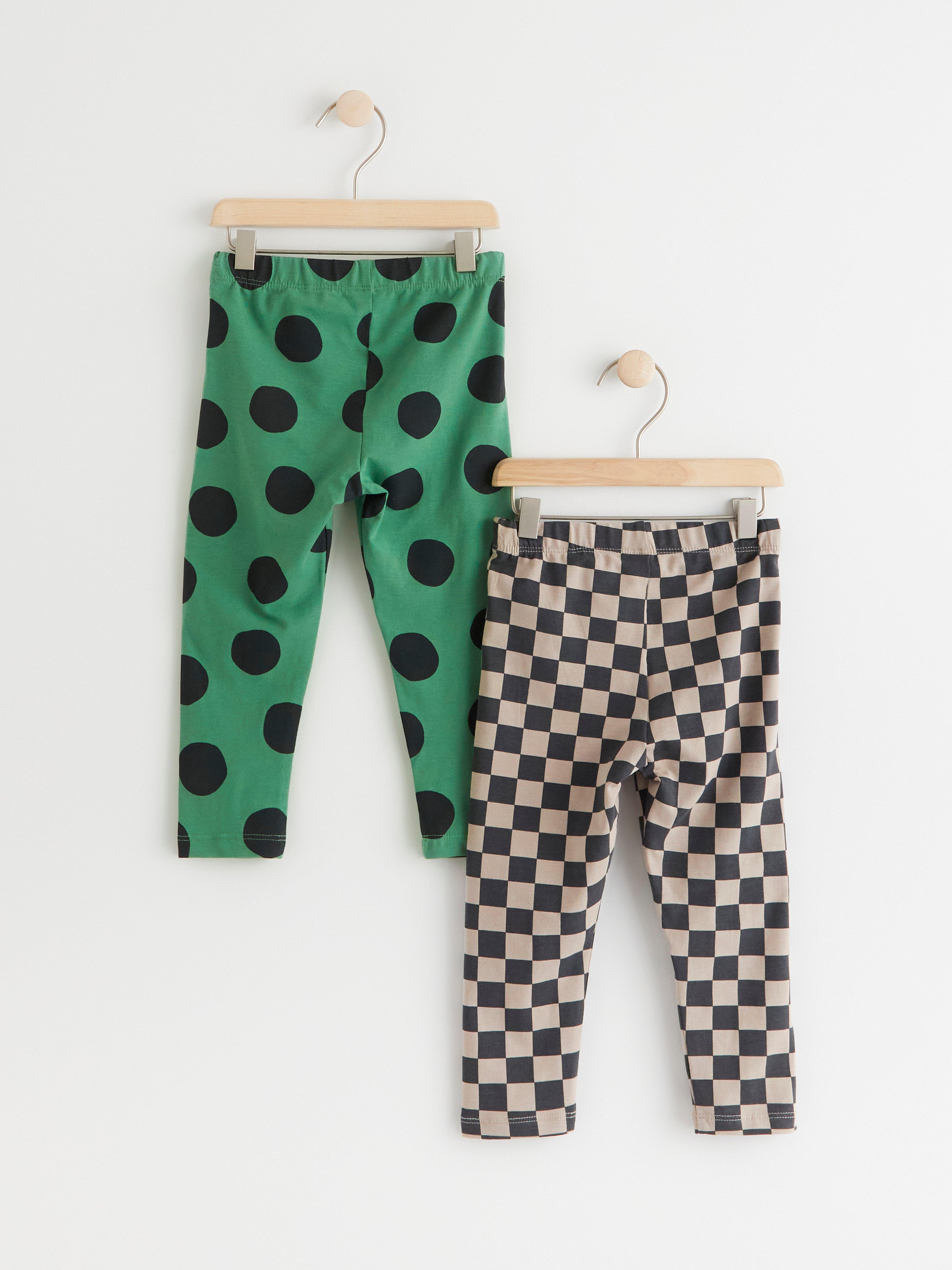 Leggings - Barn - Grön