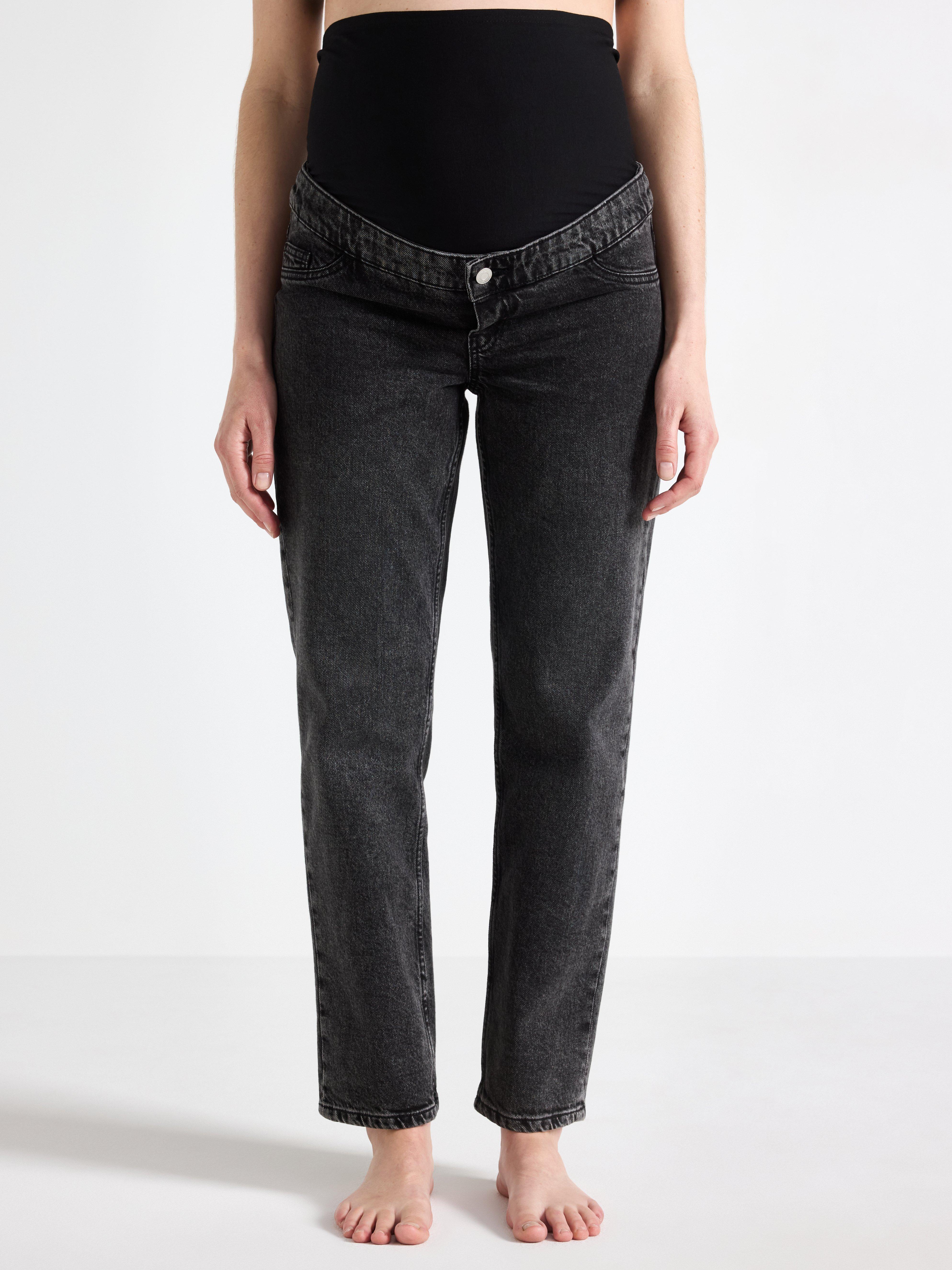 Jeans for gravide - Dame - Svart