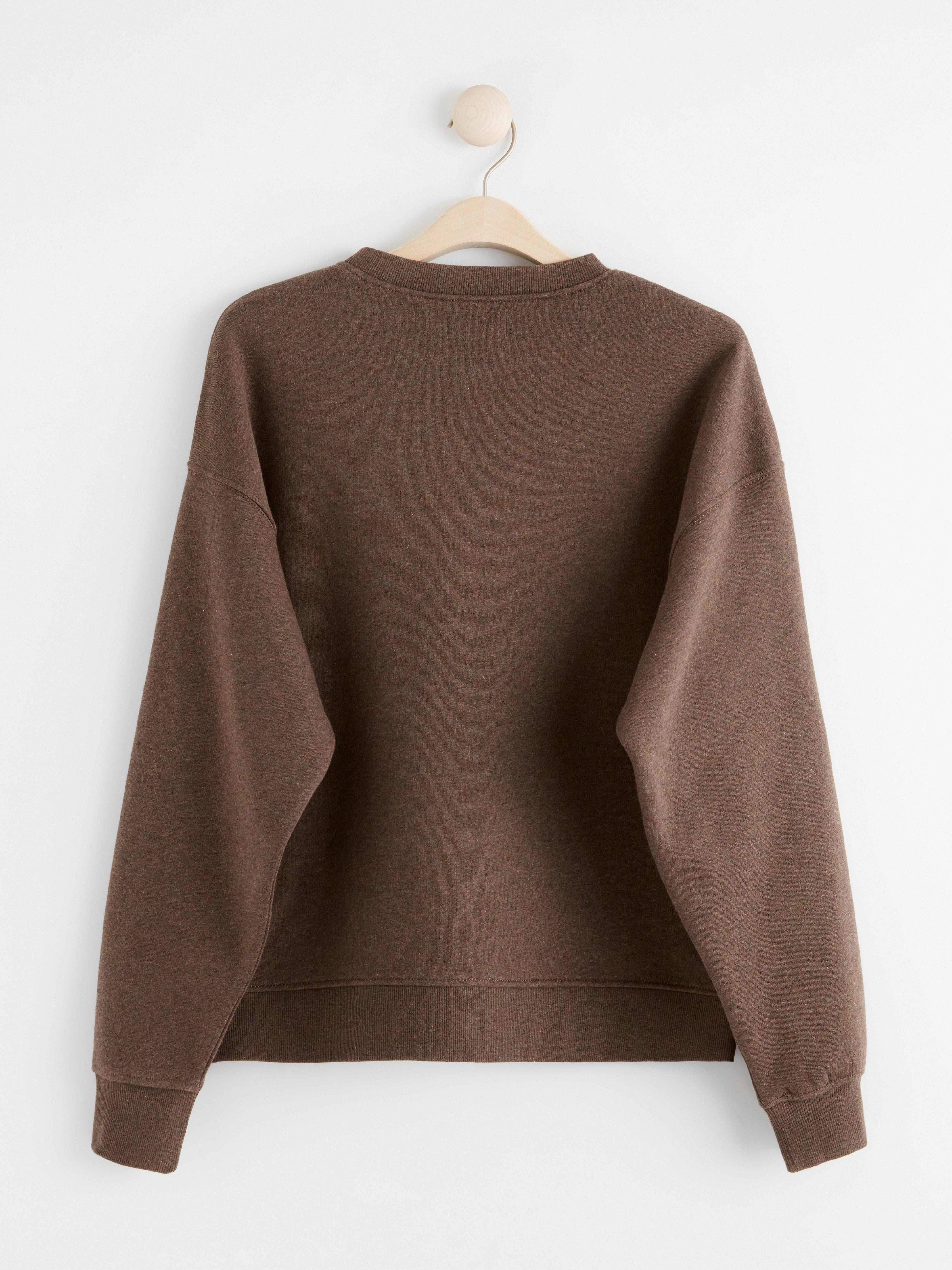 Sweatshirt - Womens Wear - Brown