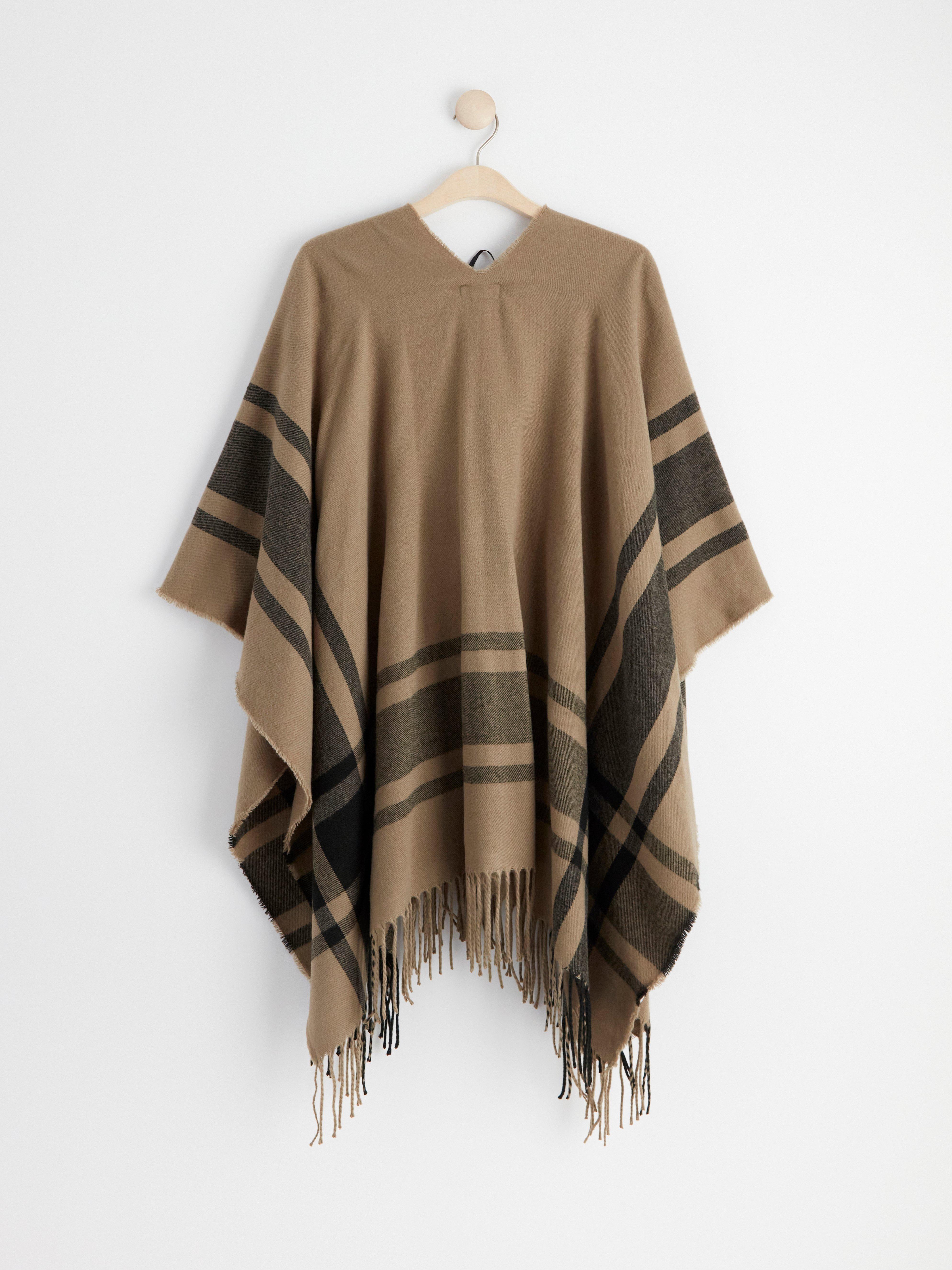 Poncho - Womens Wear - Brown