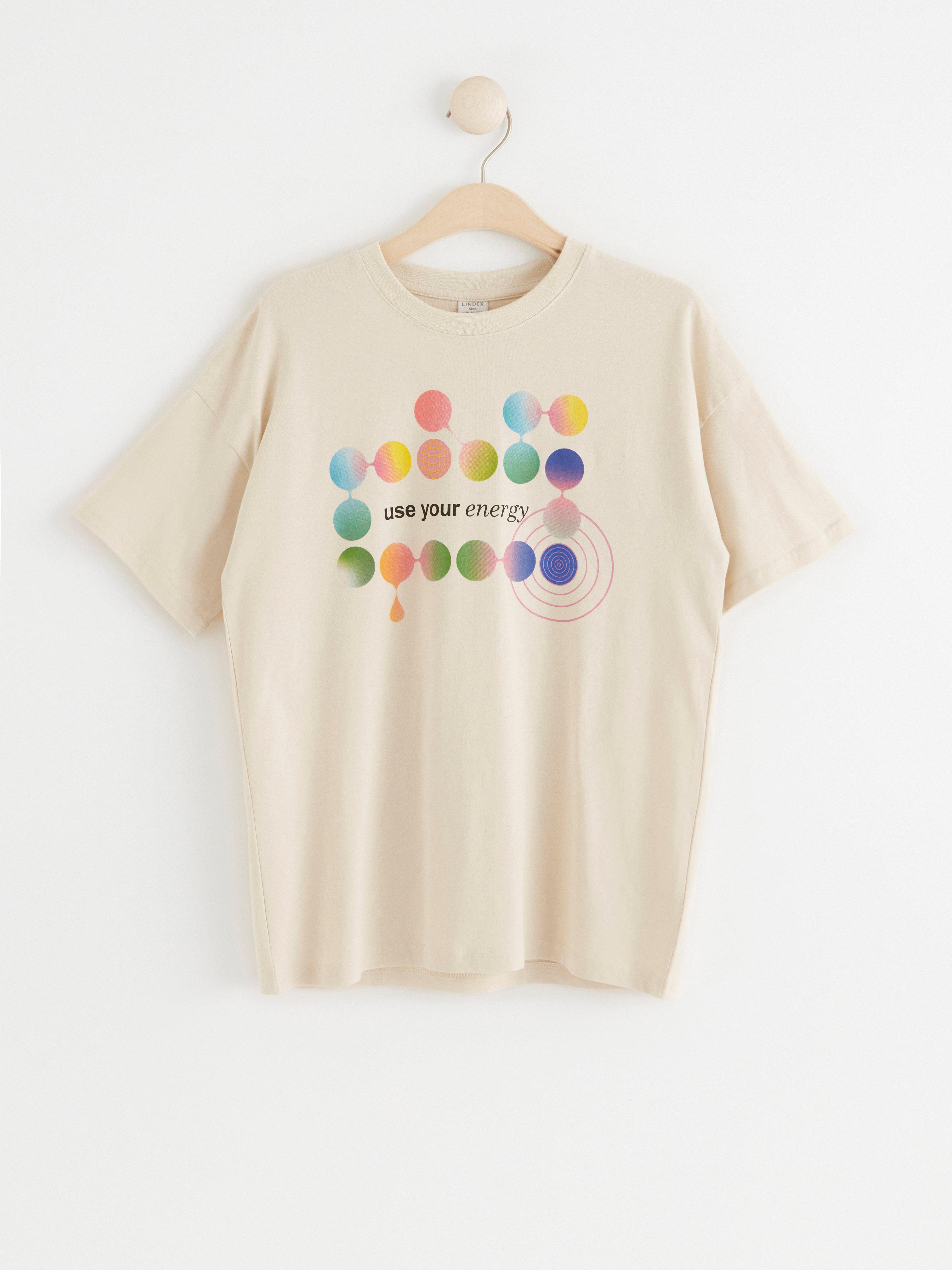 T-paita - Lapset - Beige