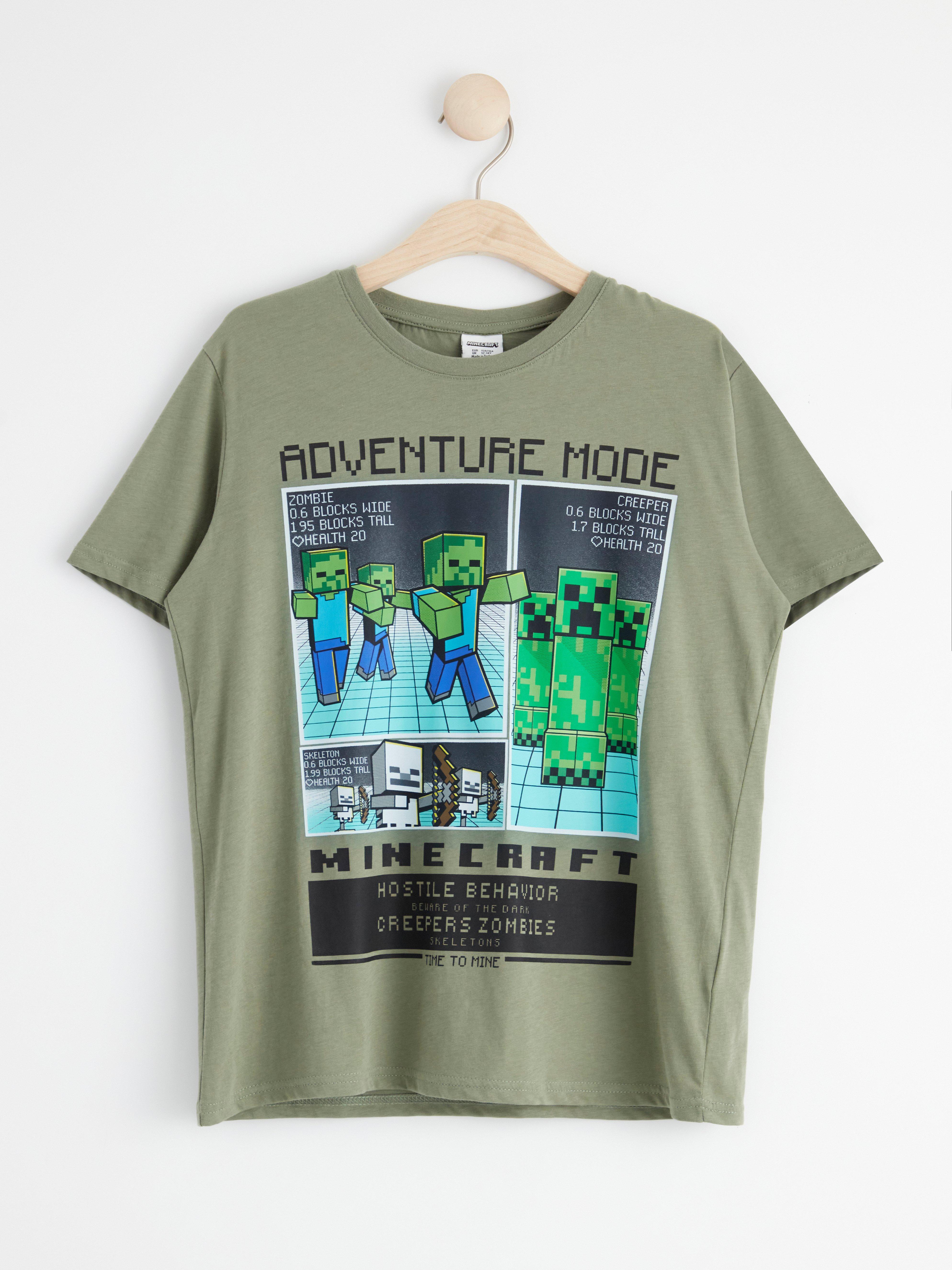 minecraft t shirt asda