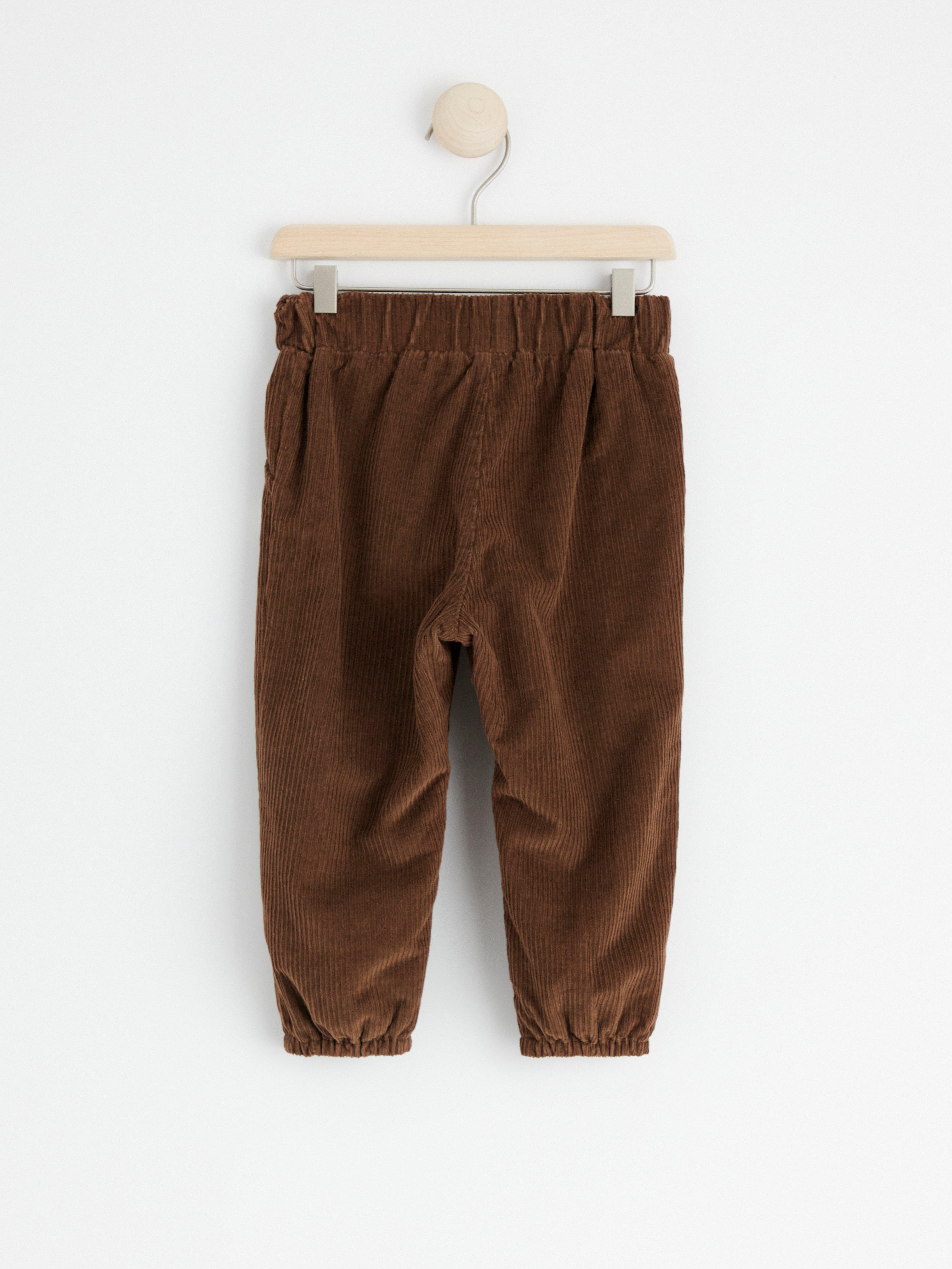 Trousers - Kids Wear - Brown