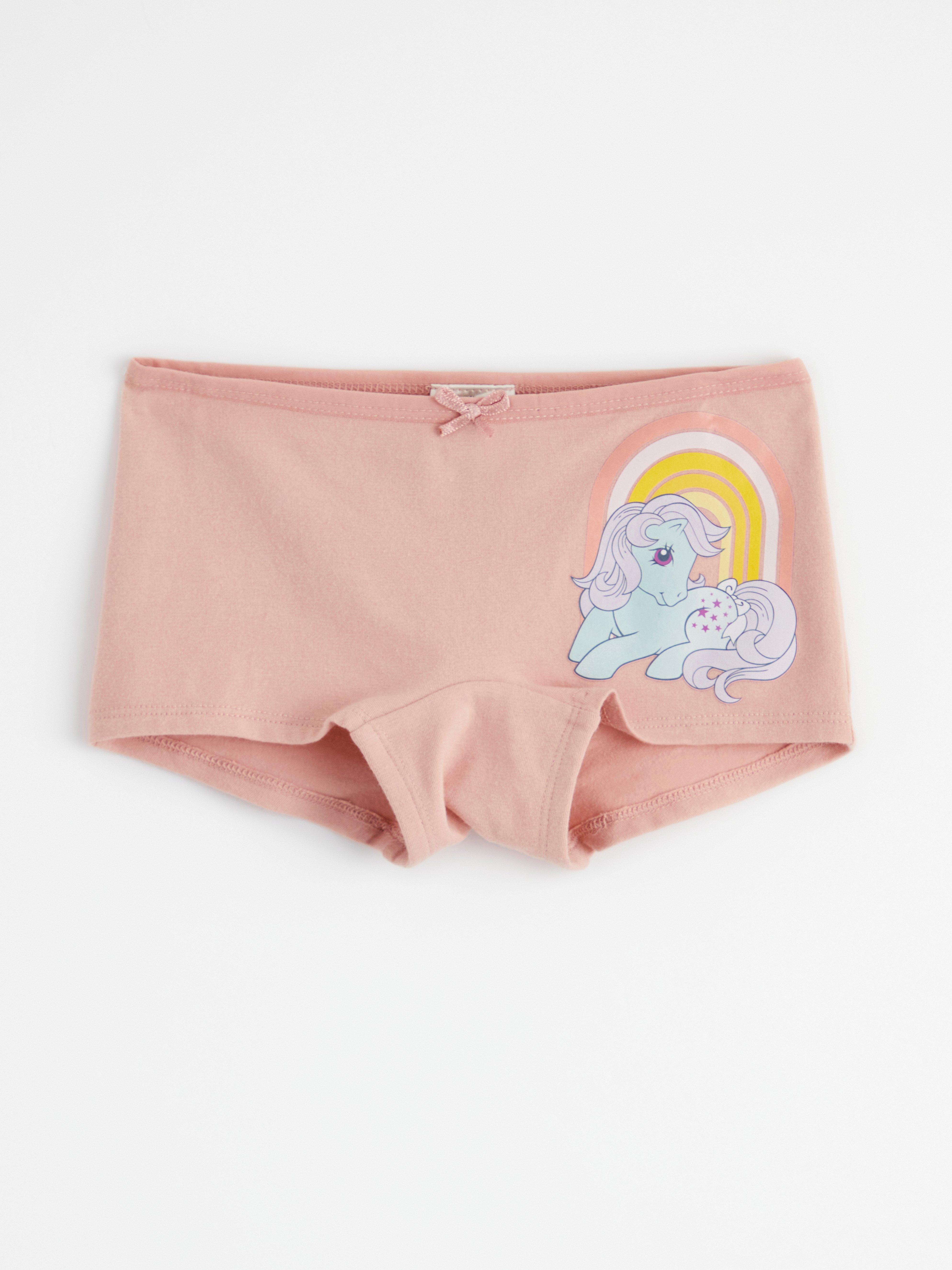 Briefs with My Little Pony print