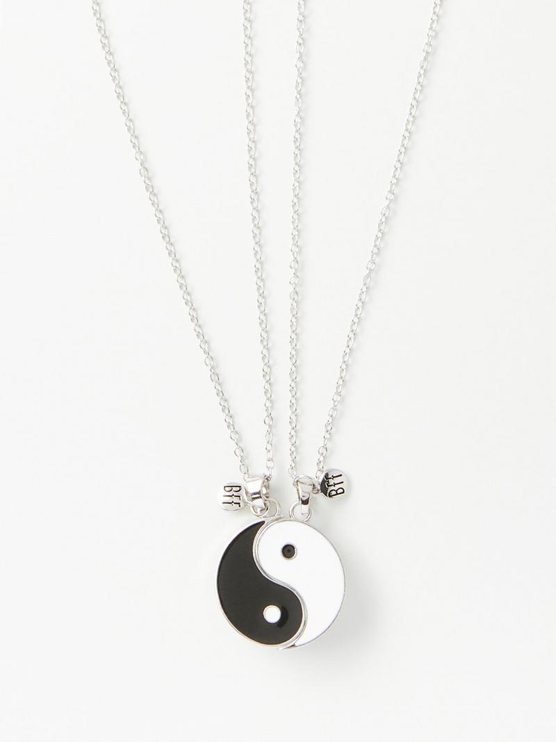 Bestevennsmykke med yin yang |