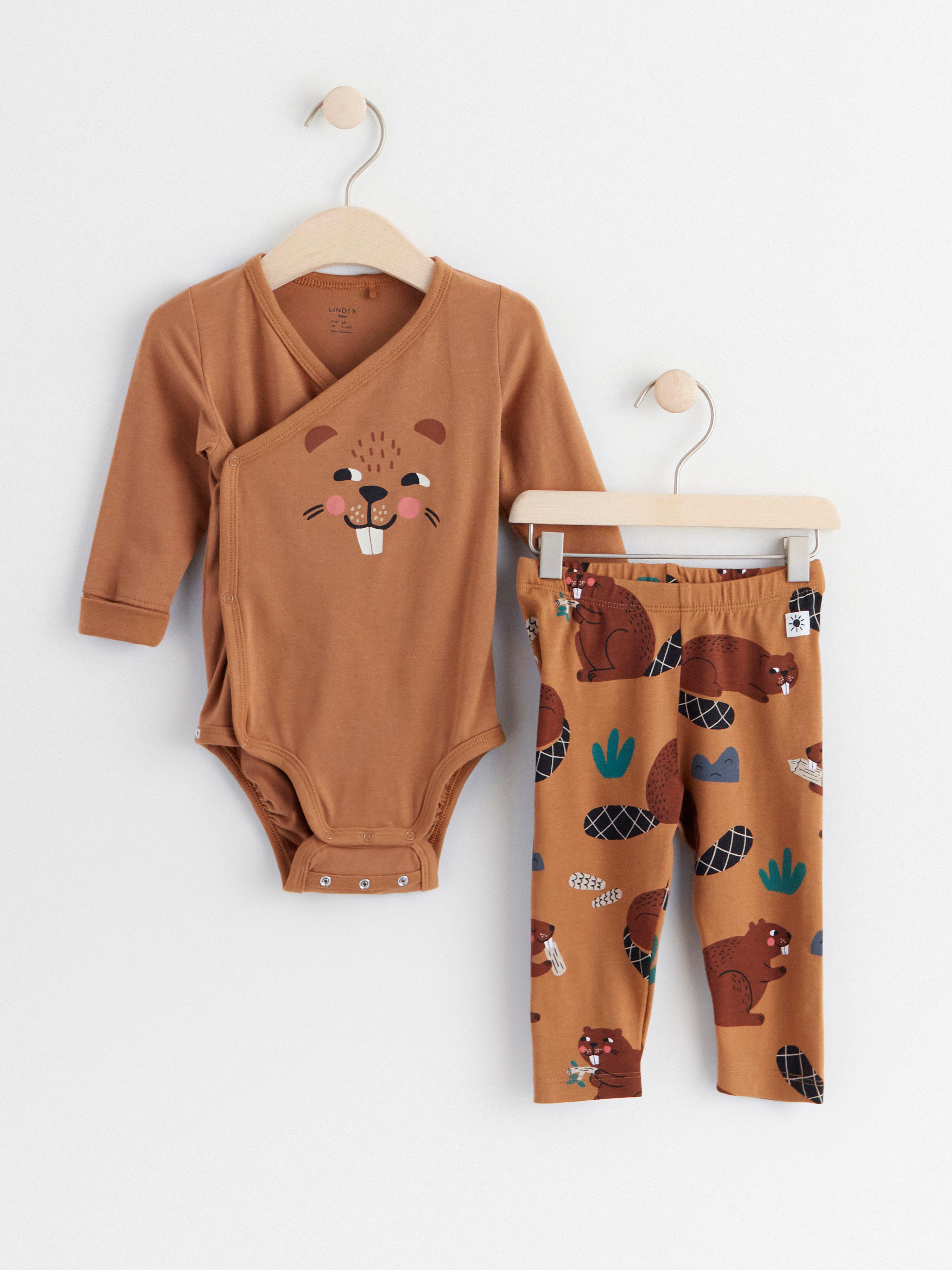 Set - Kids Wear - Brown