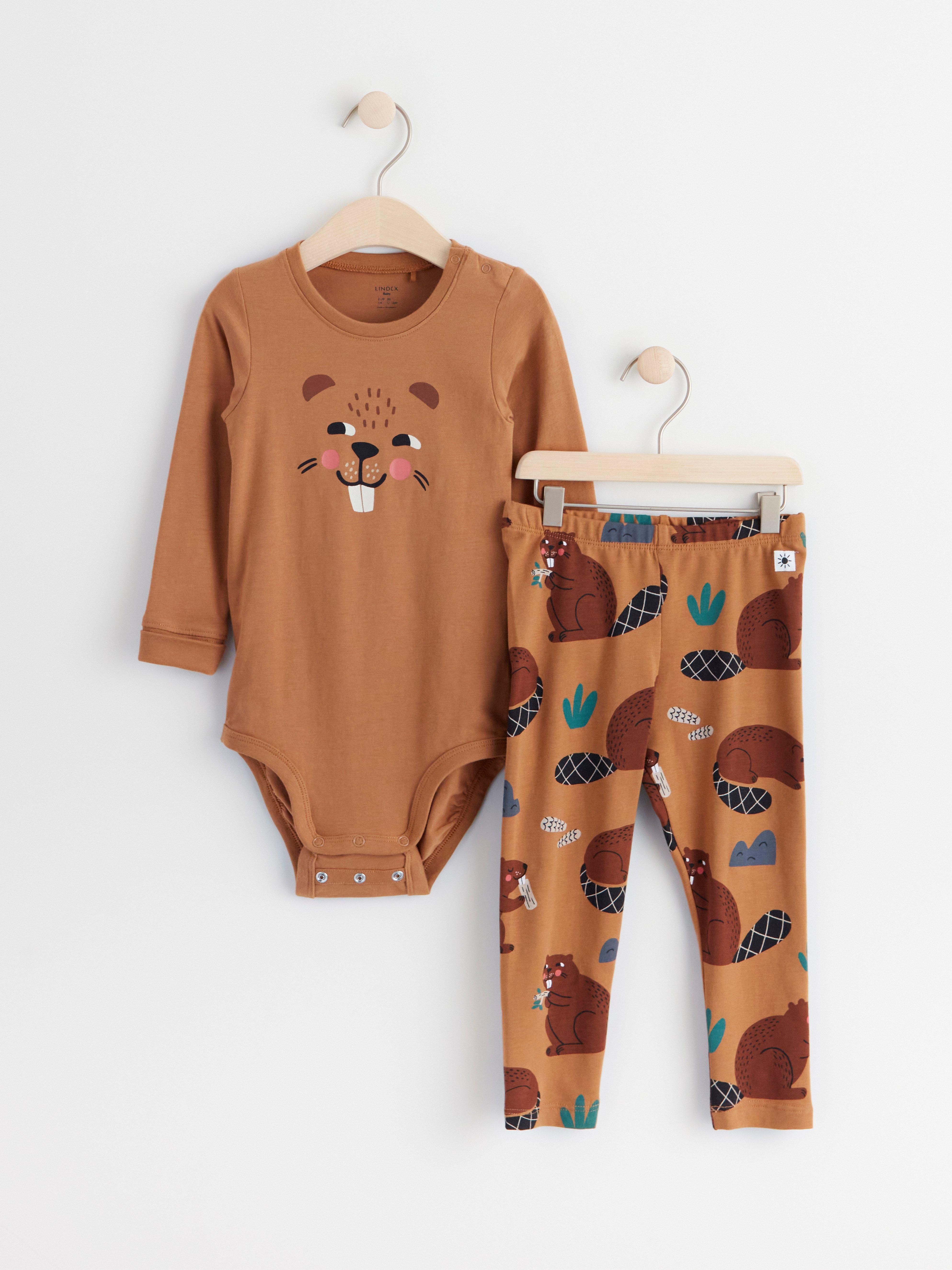 Set - Kids Wear - Brown