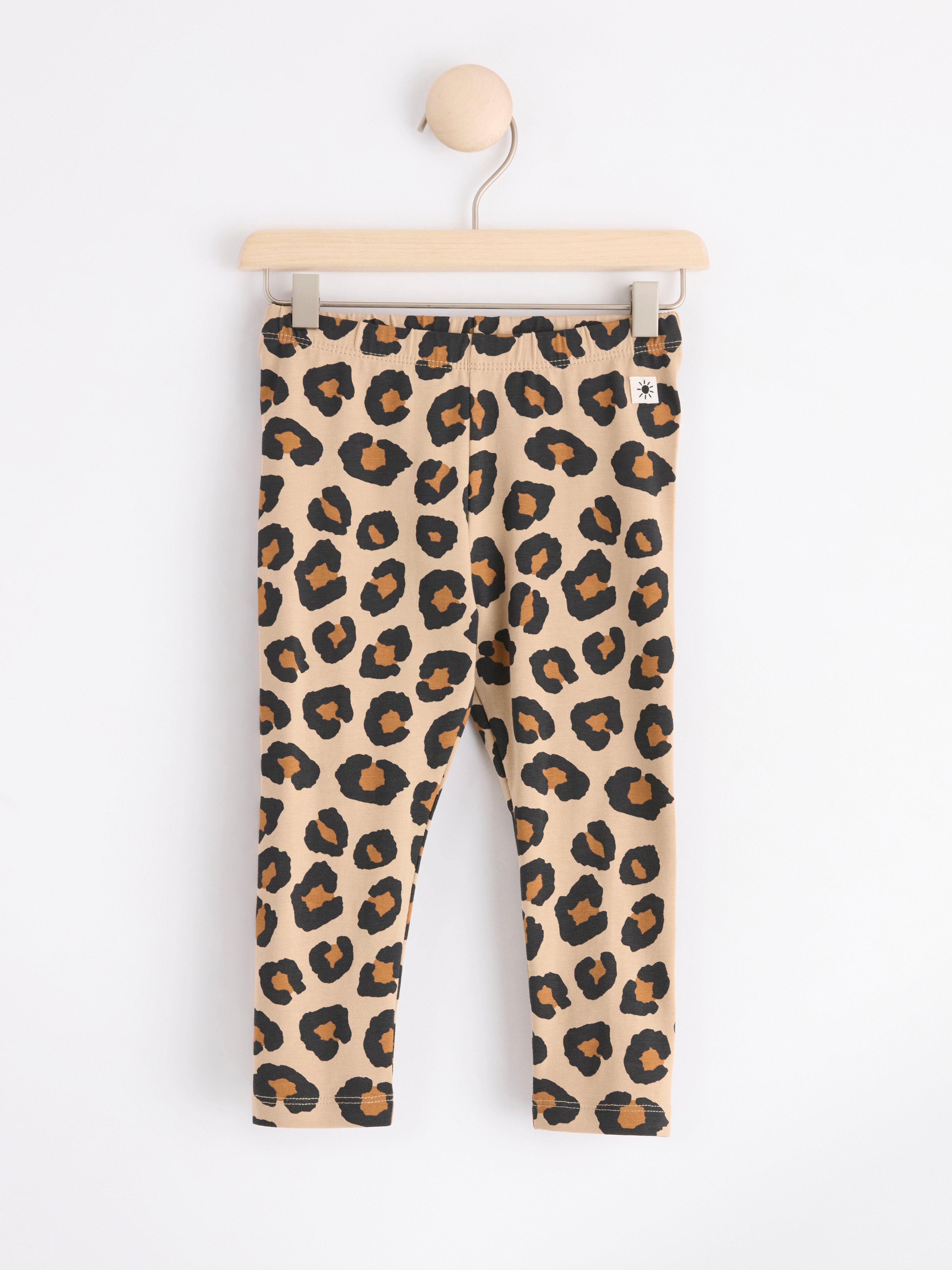 Leggings - Barn - Beige