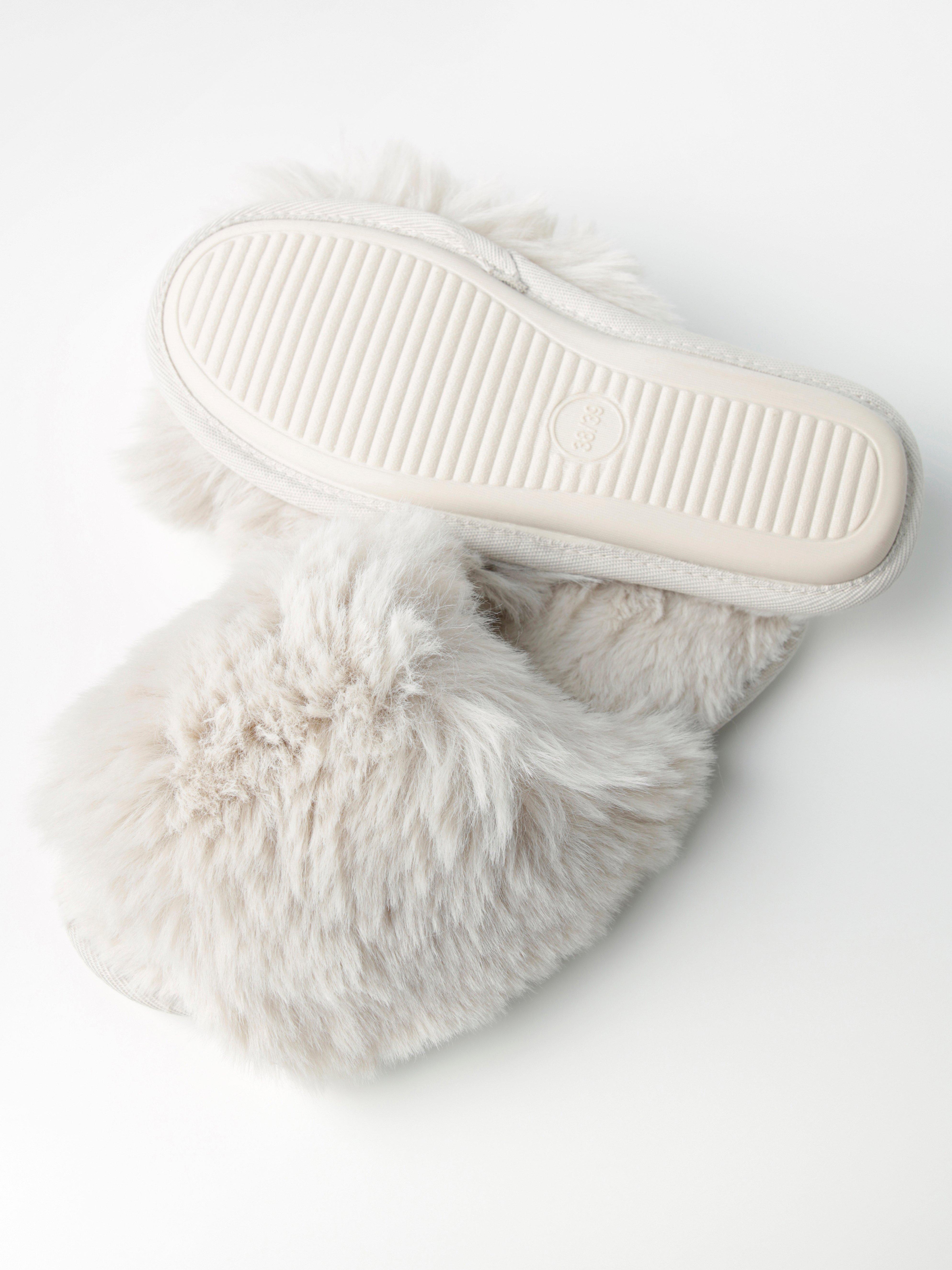 Tofflor - Underkläder - Beige