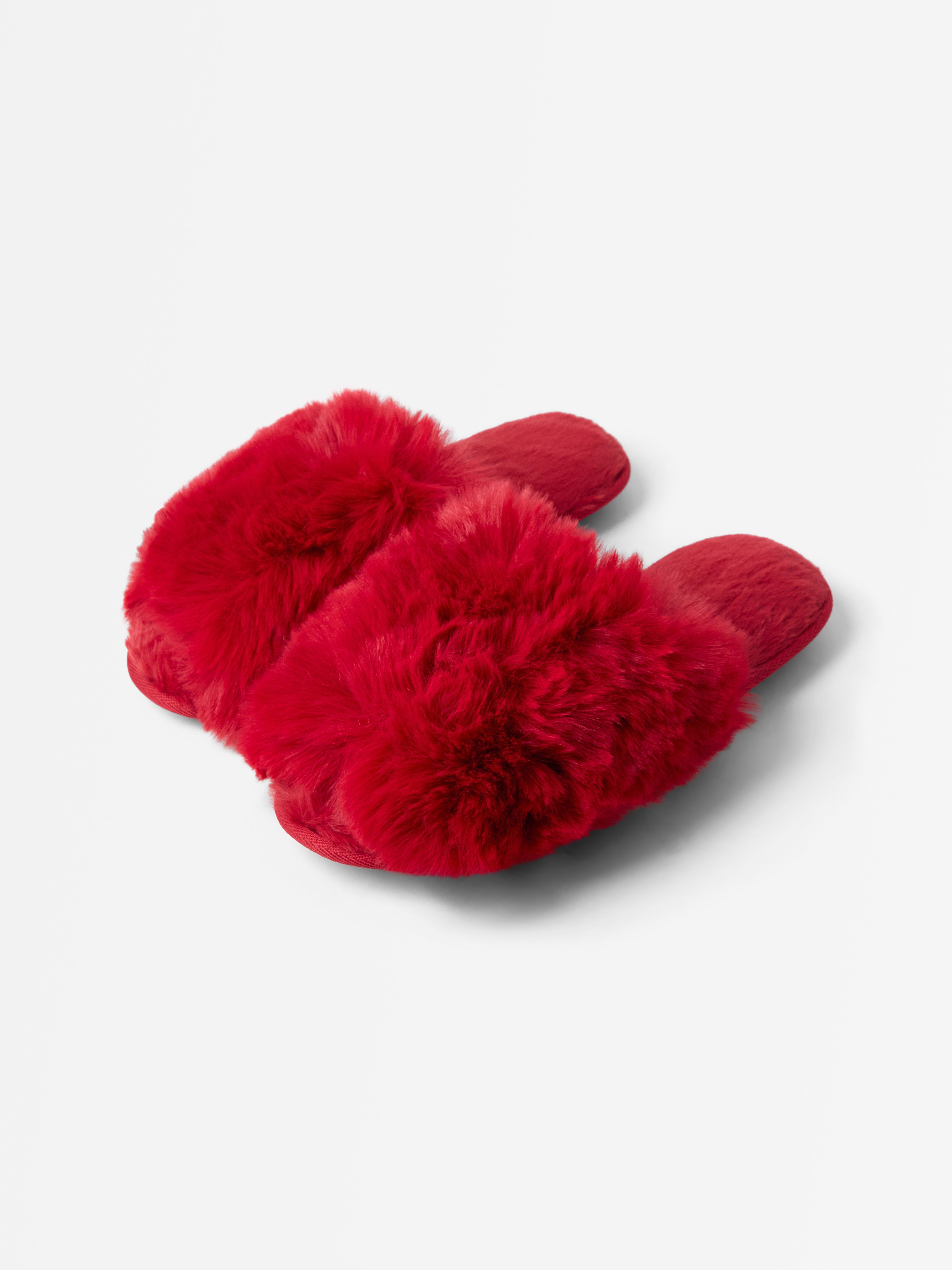 Slippers - Lingerie - Red