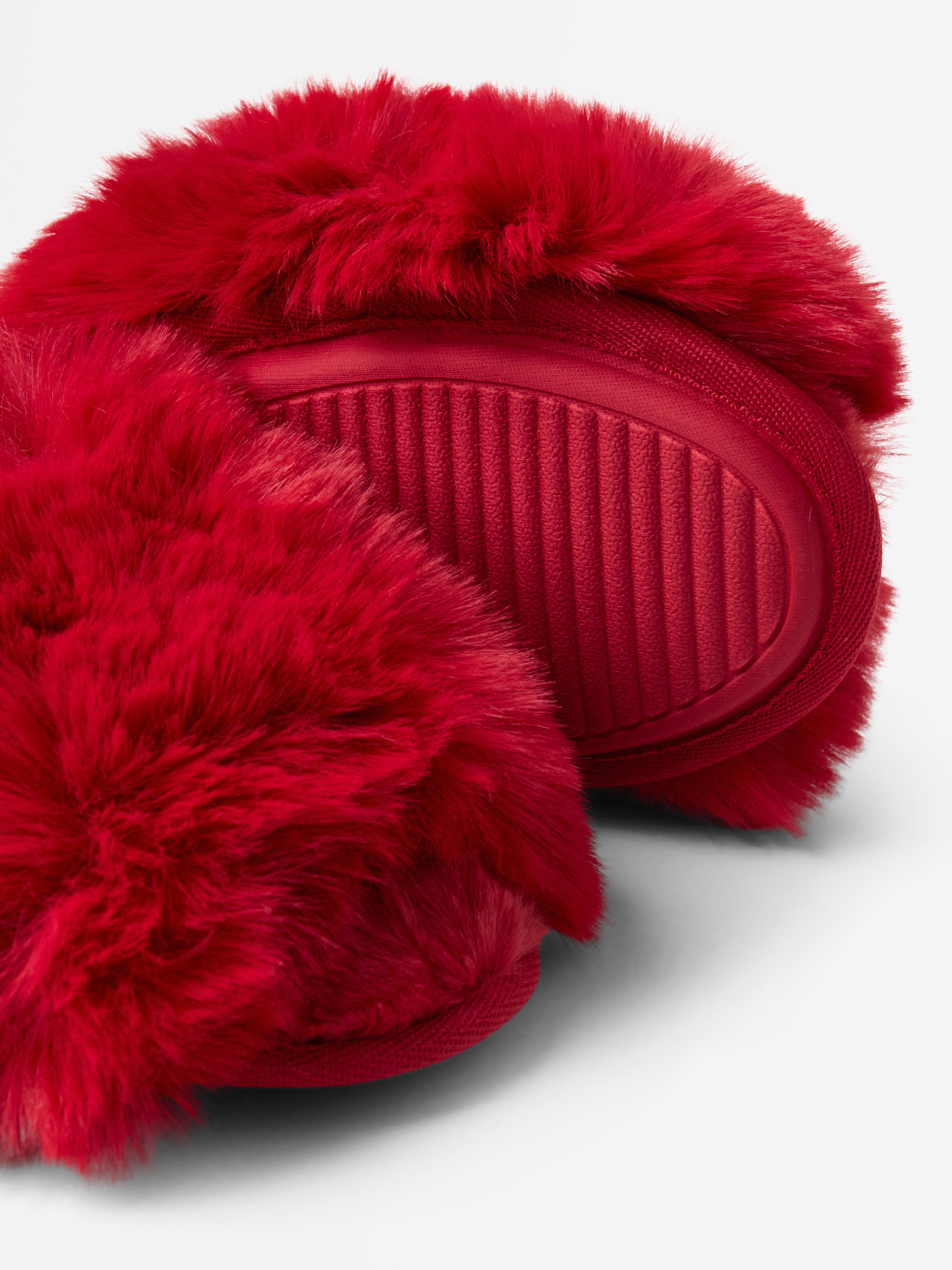 Slippers - Lingerie - Red