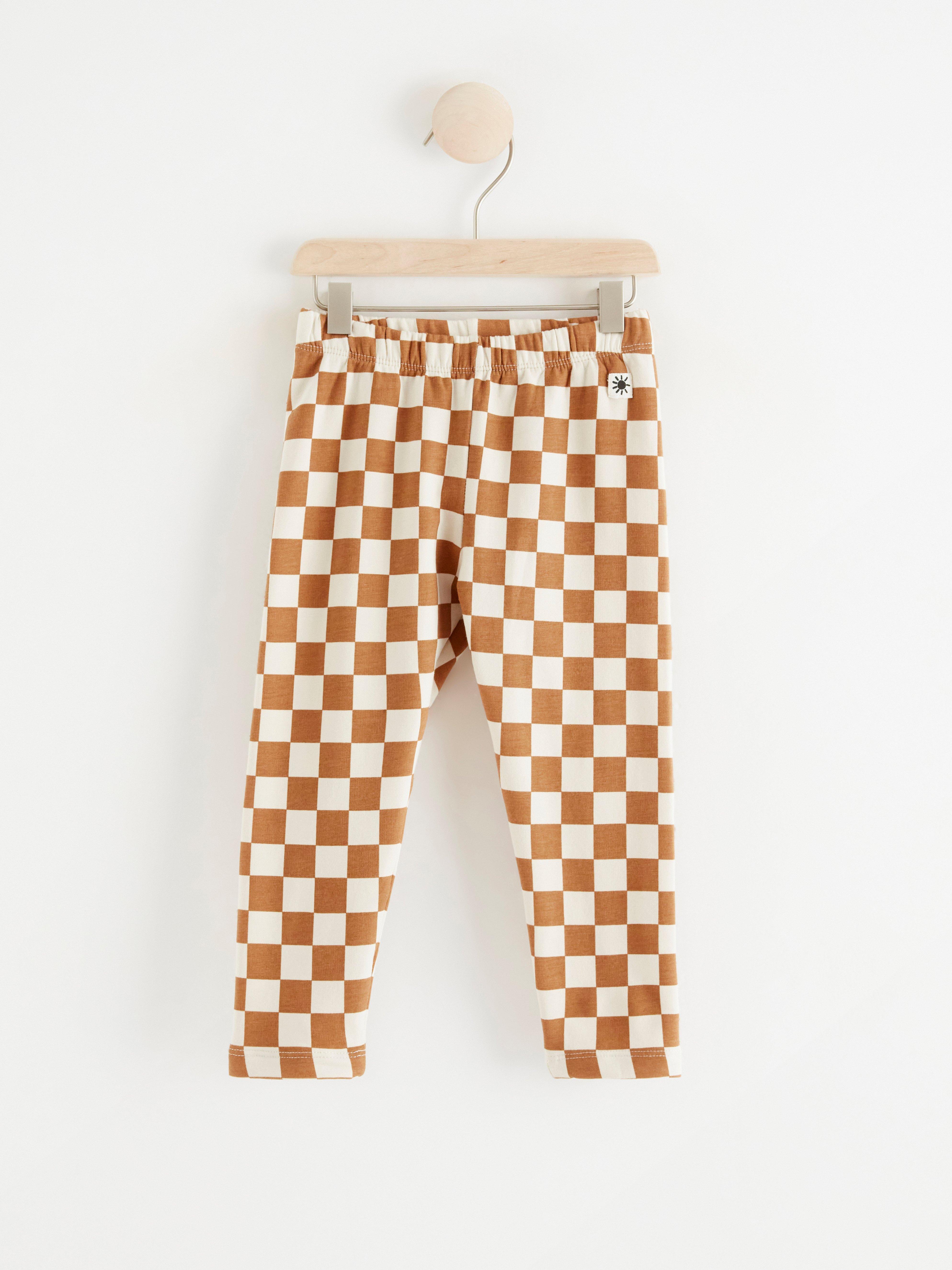 Checked on sale leggings uk