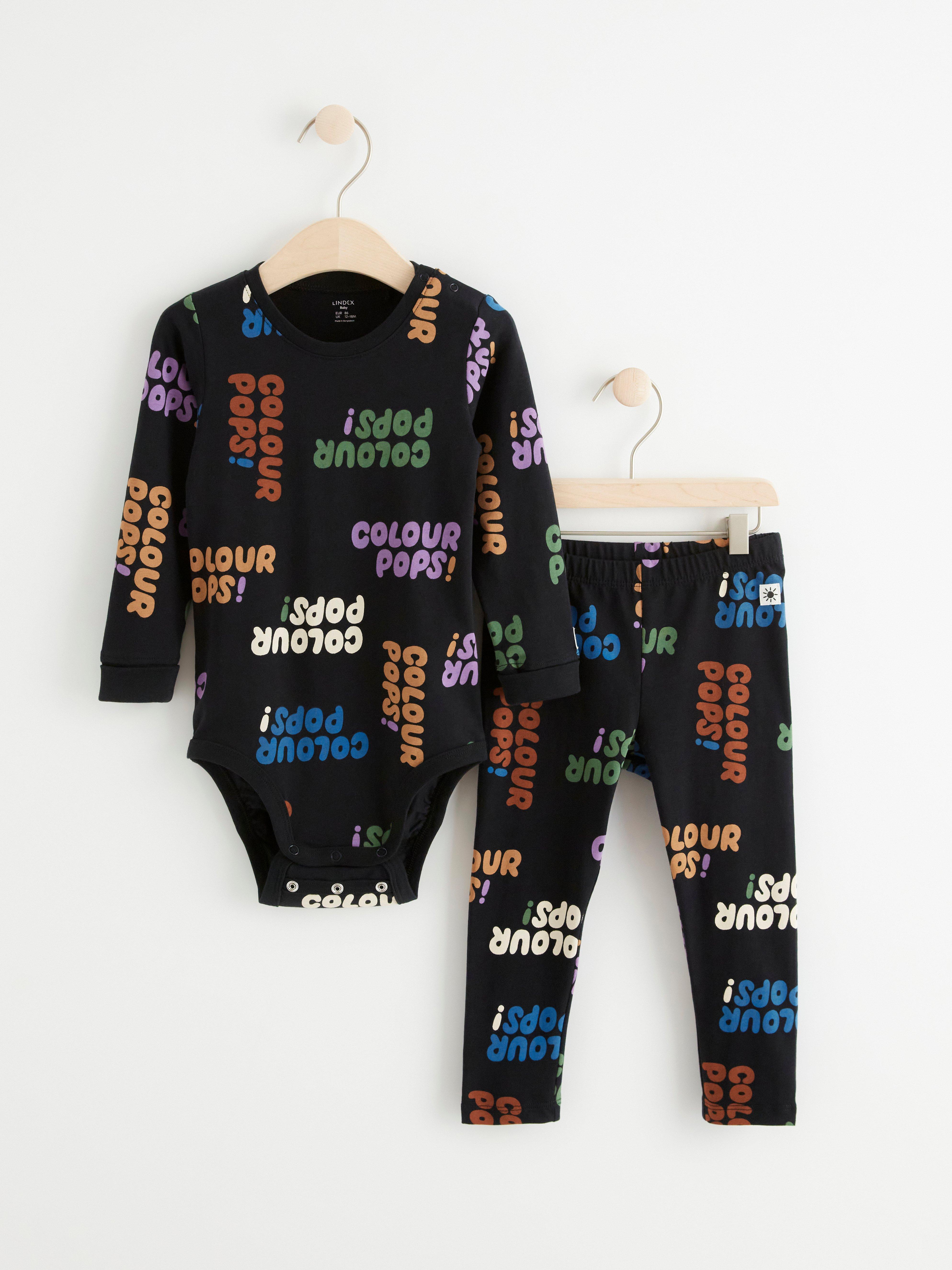 Set - Děti - Černá