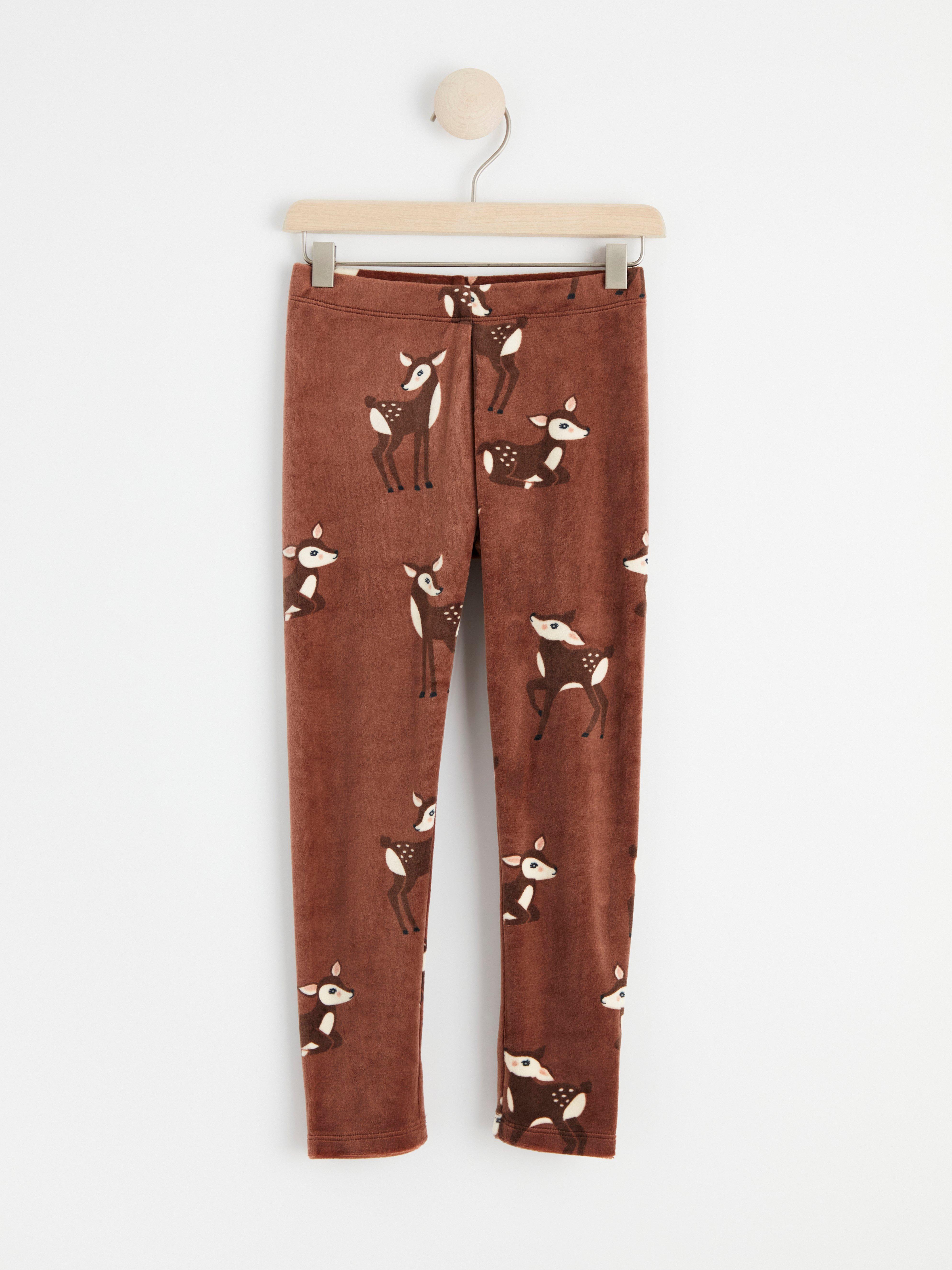 Leggings - Kids Wear - Brown