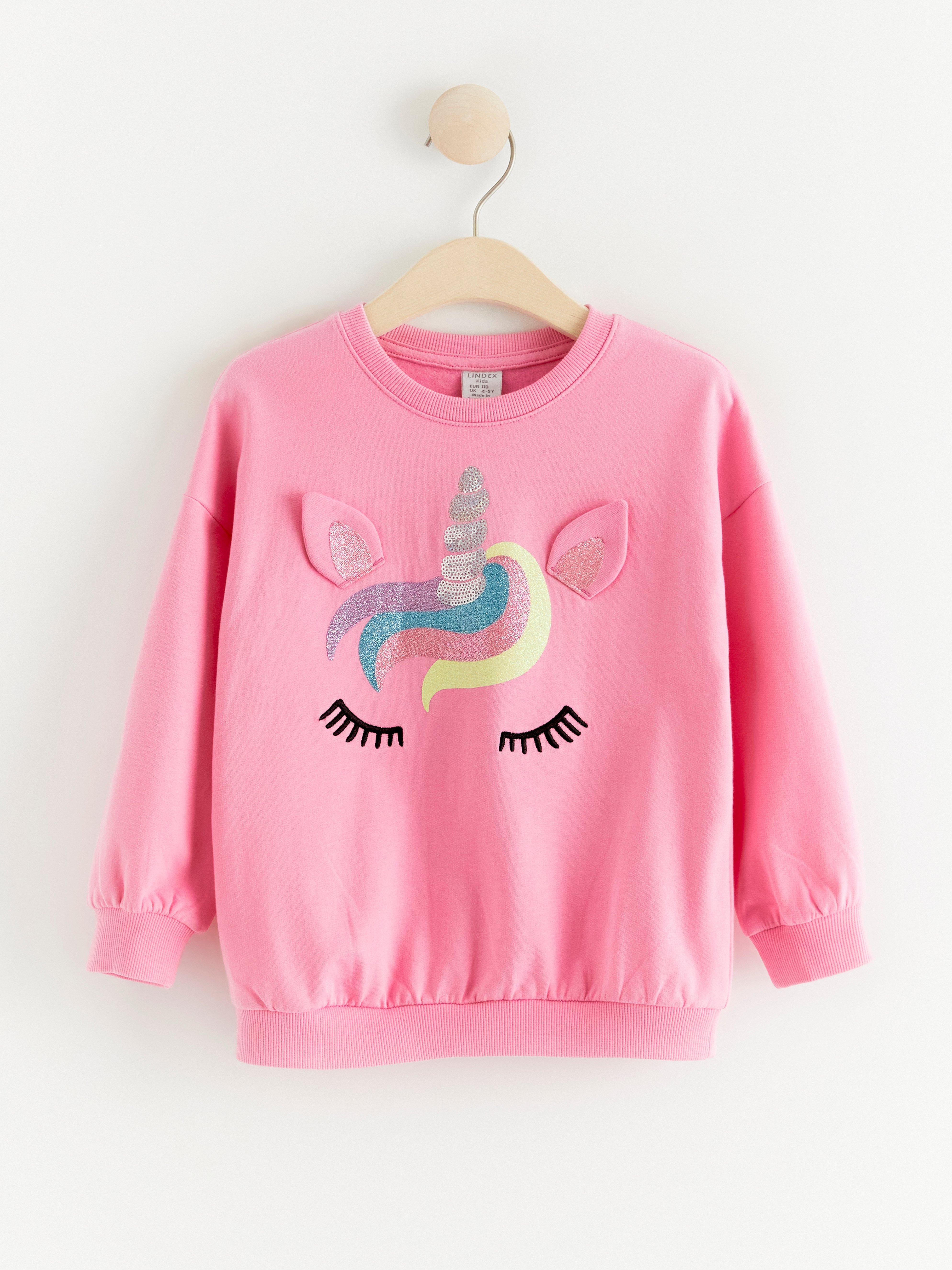 Sweatshirt - Kids Wear - Pink