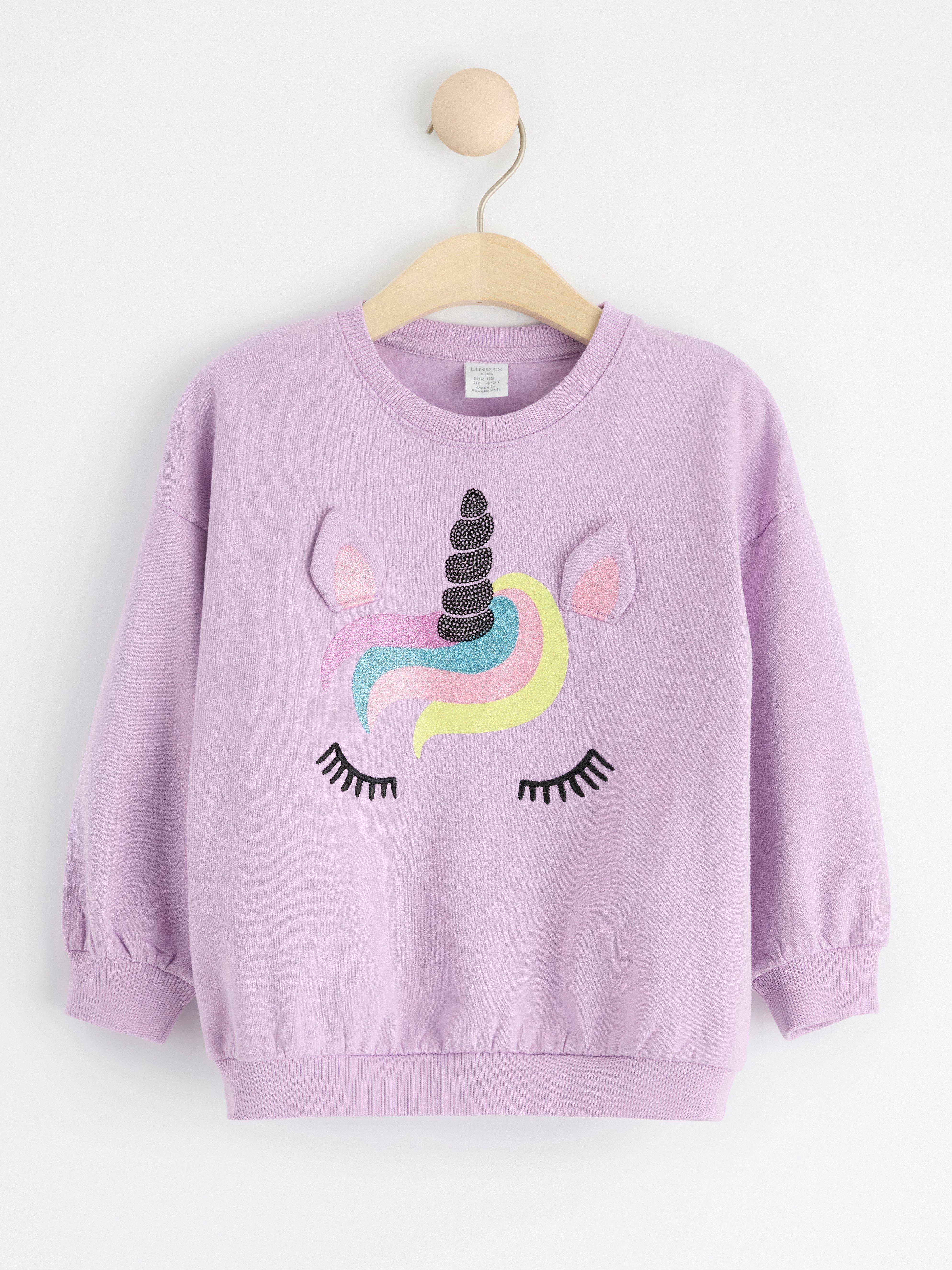 Sweatshirt - Kids Wear - Lilac