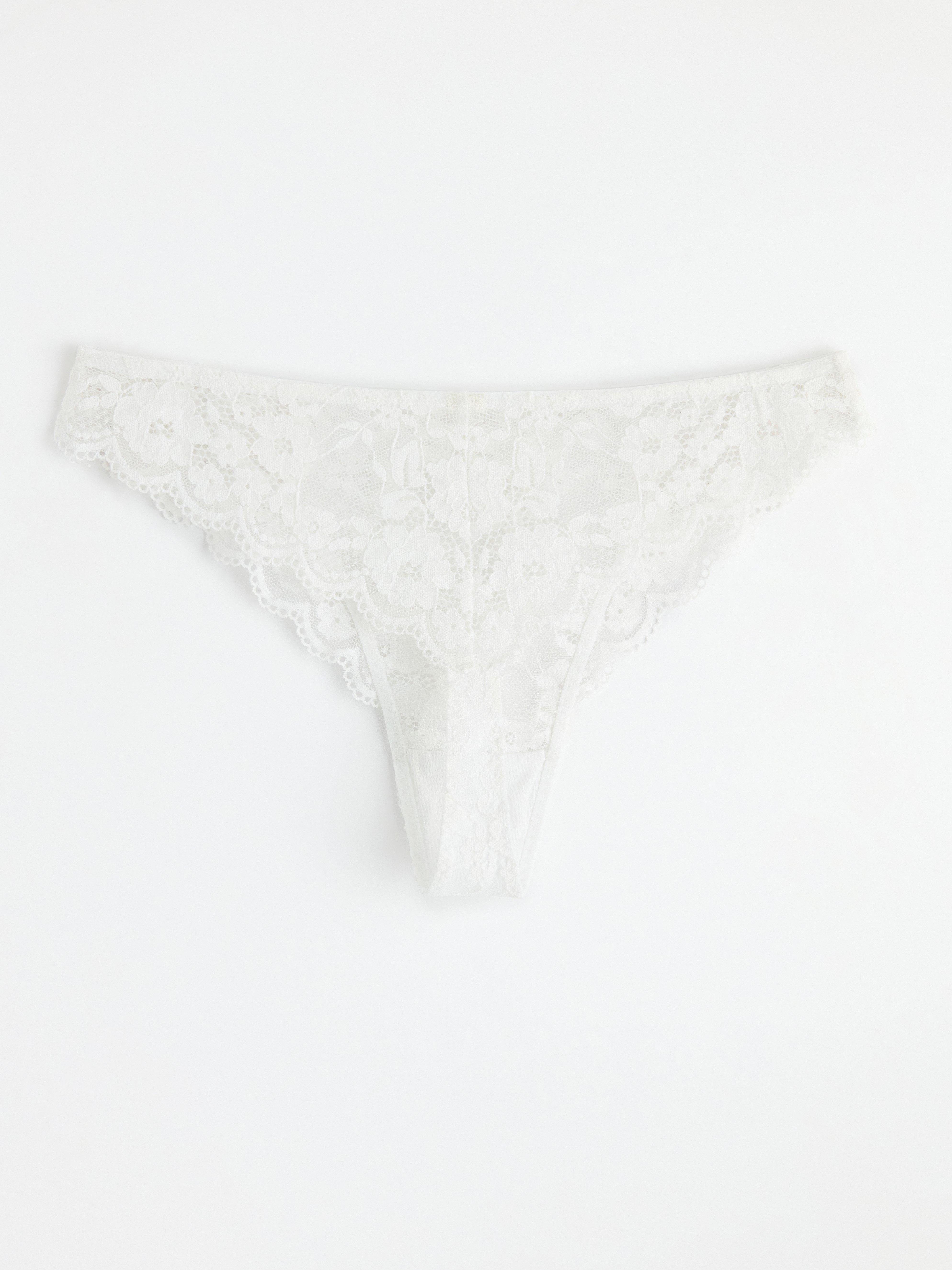 Thong Regular - Lingerie - White