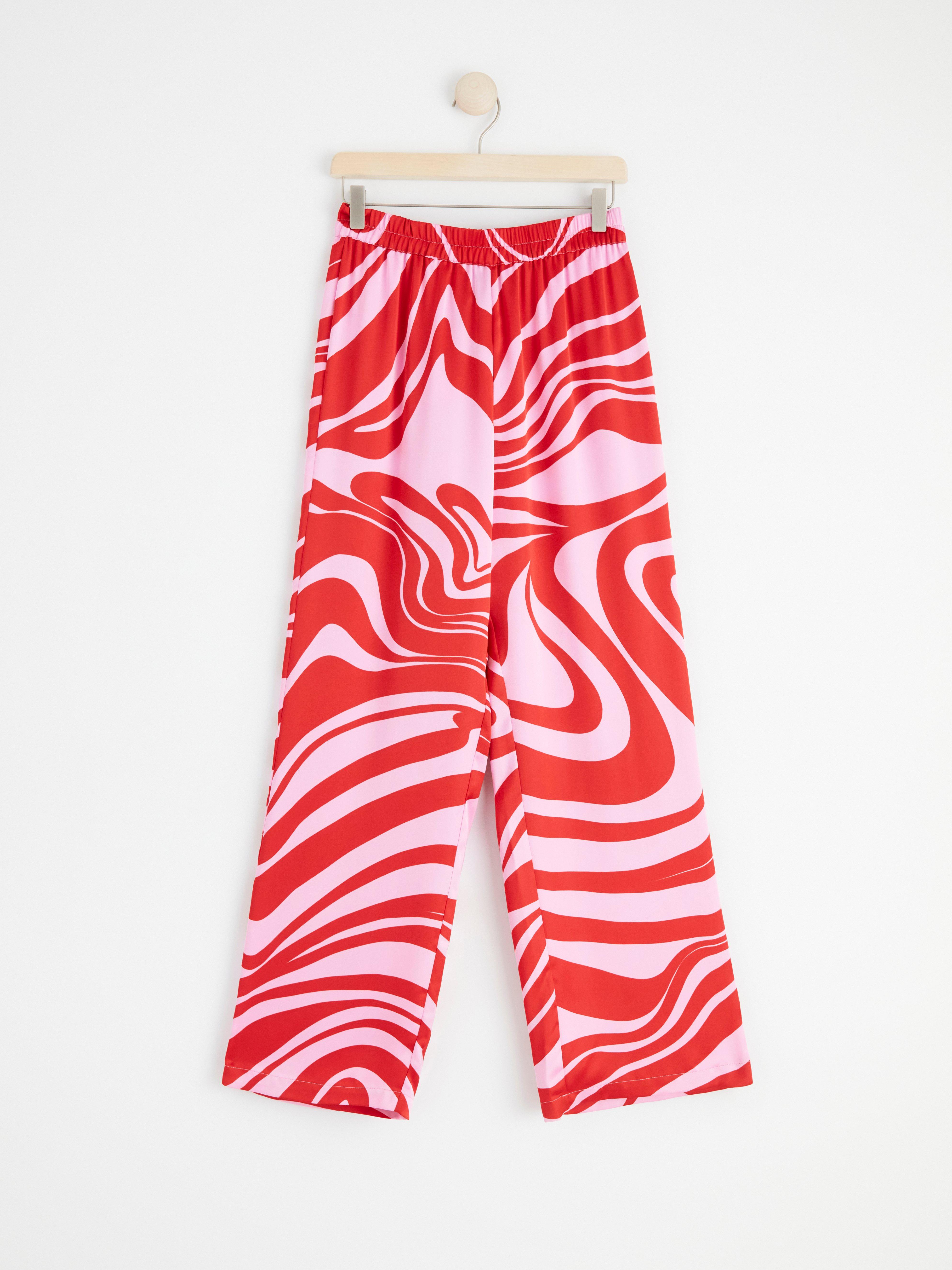 Trousers - Womens Wear - Red