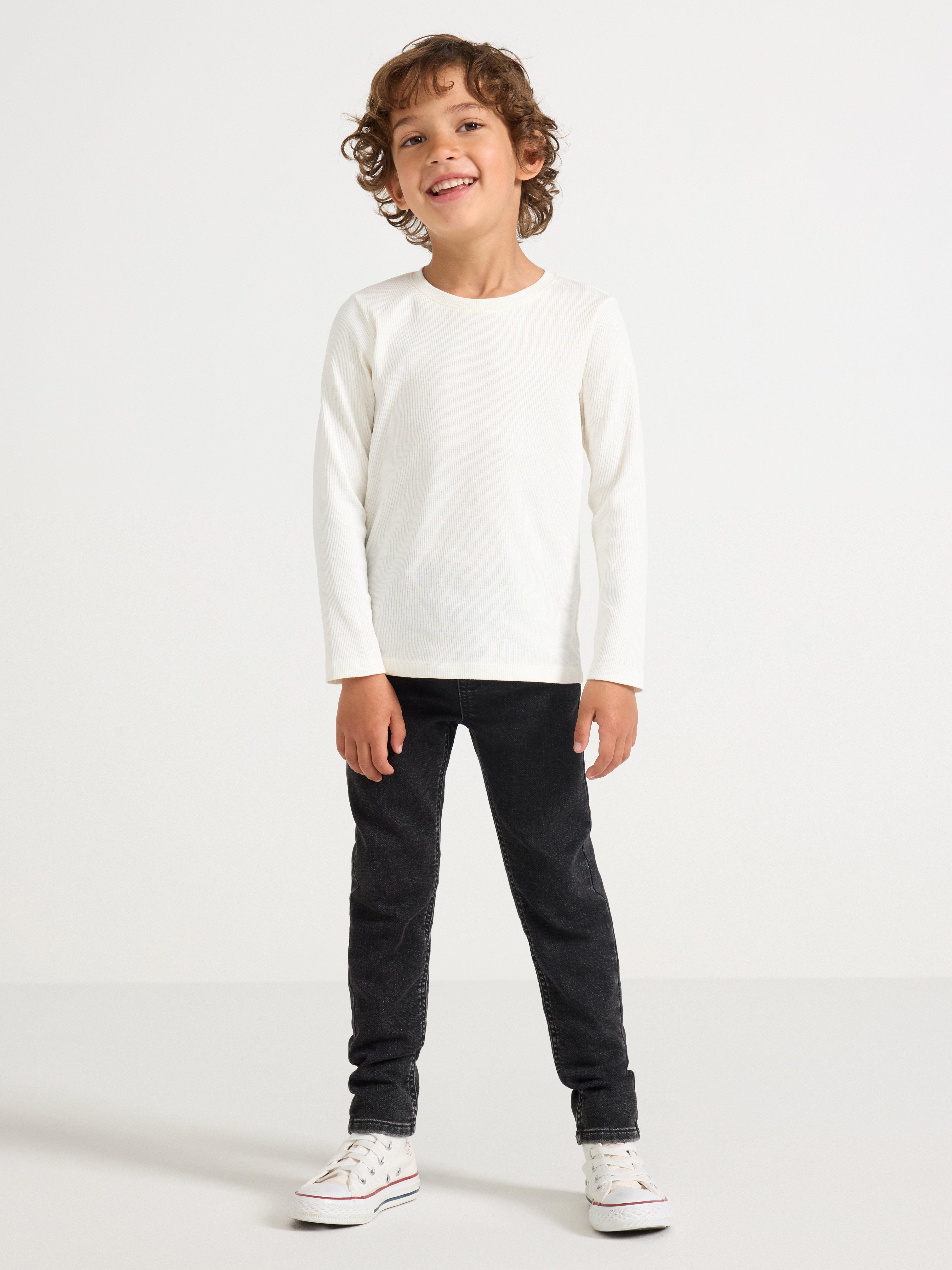 Jeans - Barn - Svart