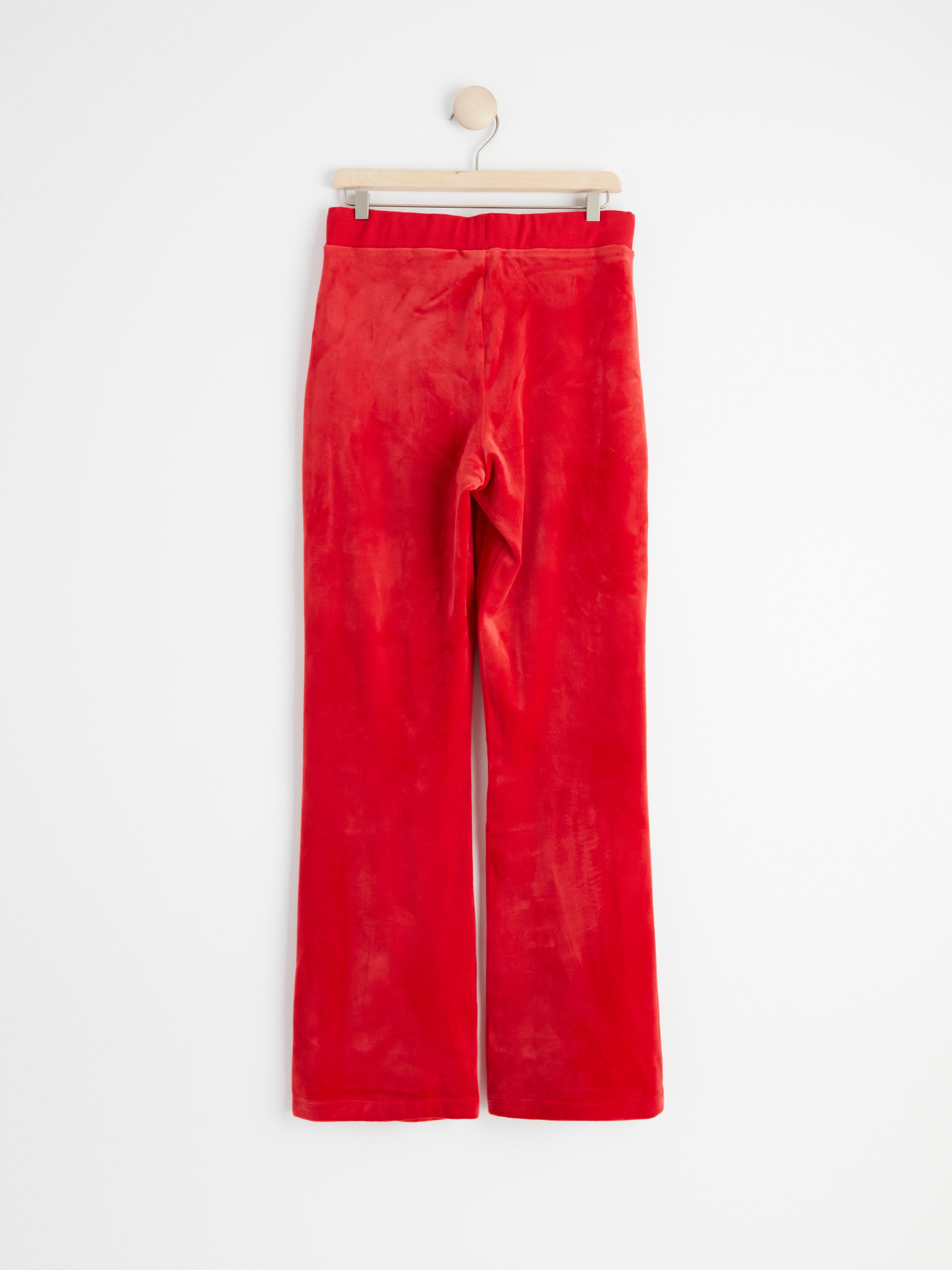 Trousers - Womens Wear - Red