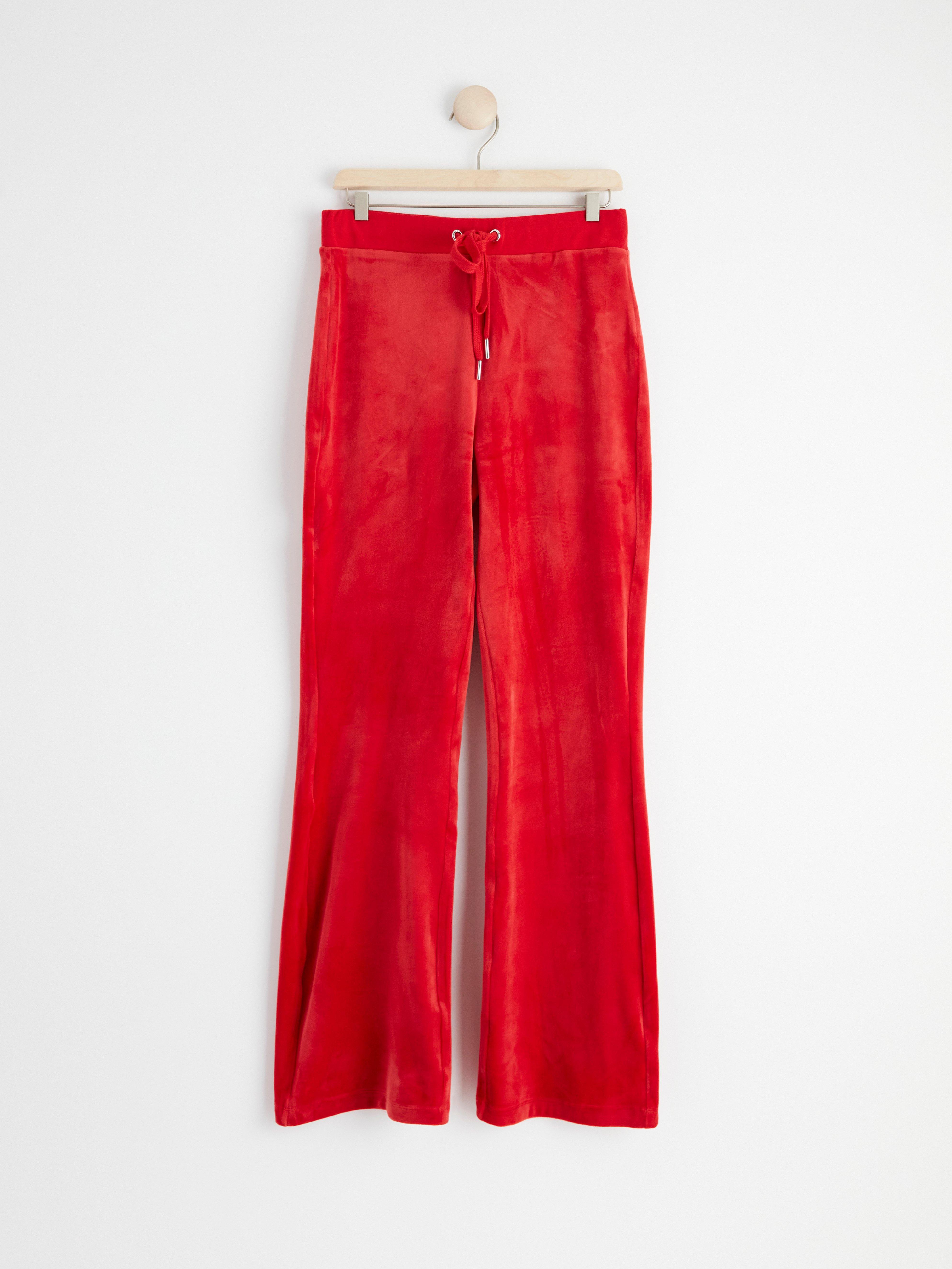 Trousers - Womens Wear - Red