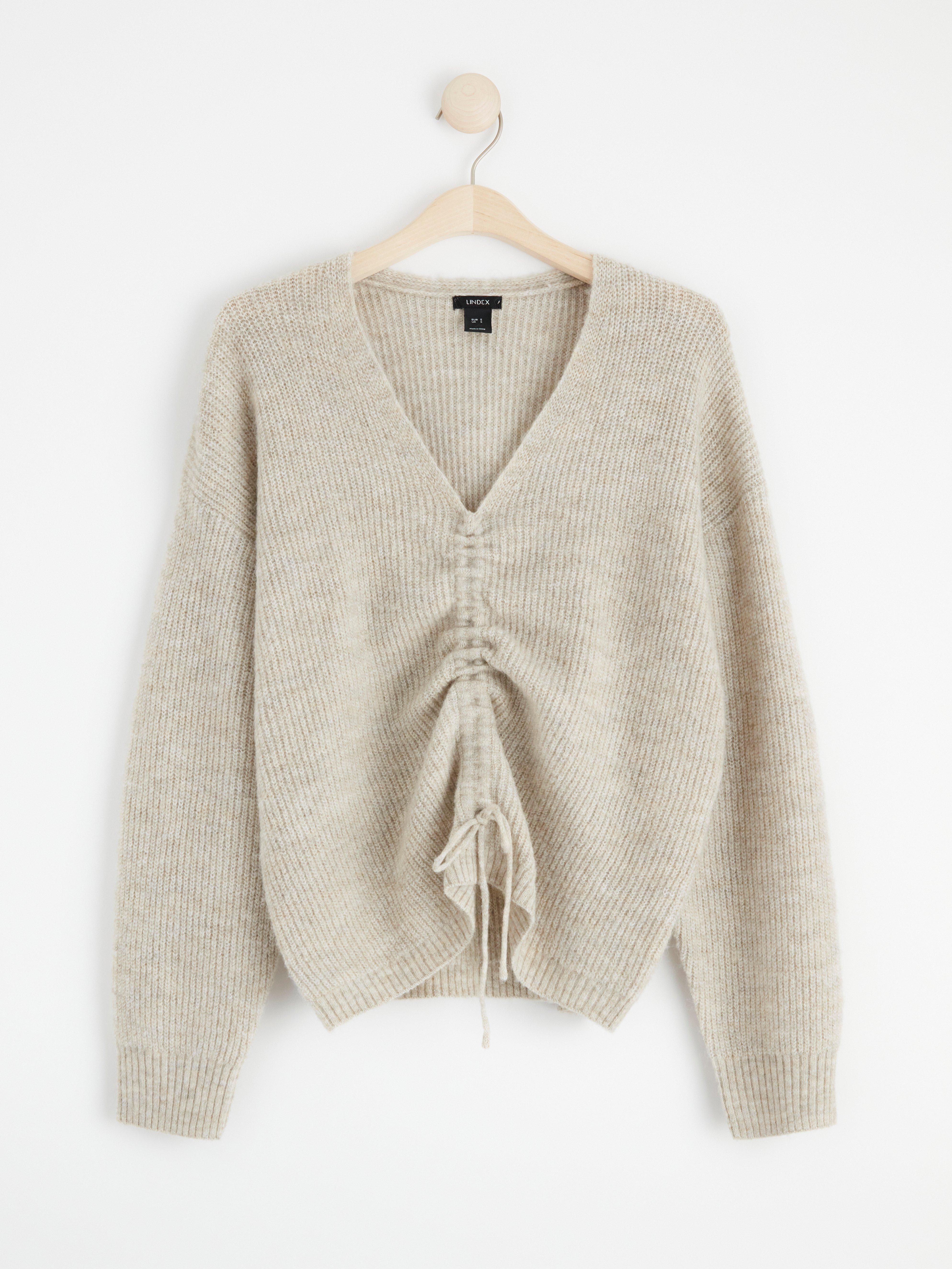 Tröja - Dam - Beige