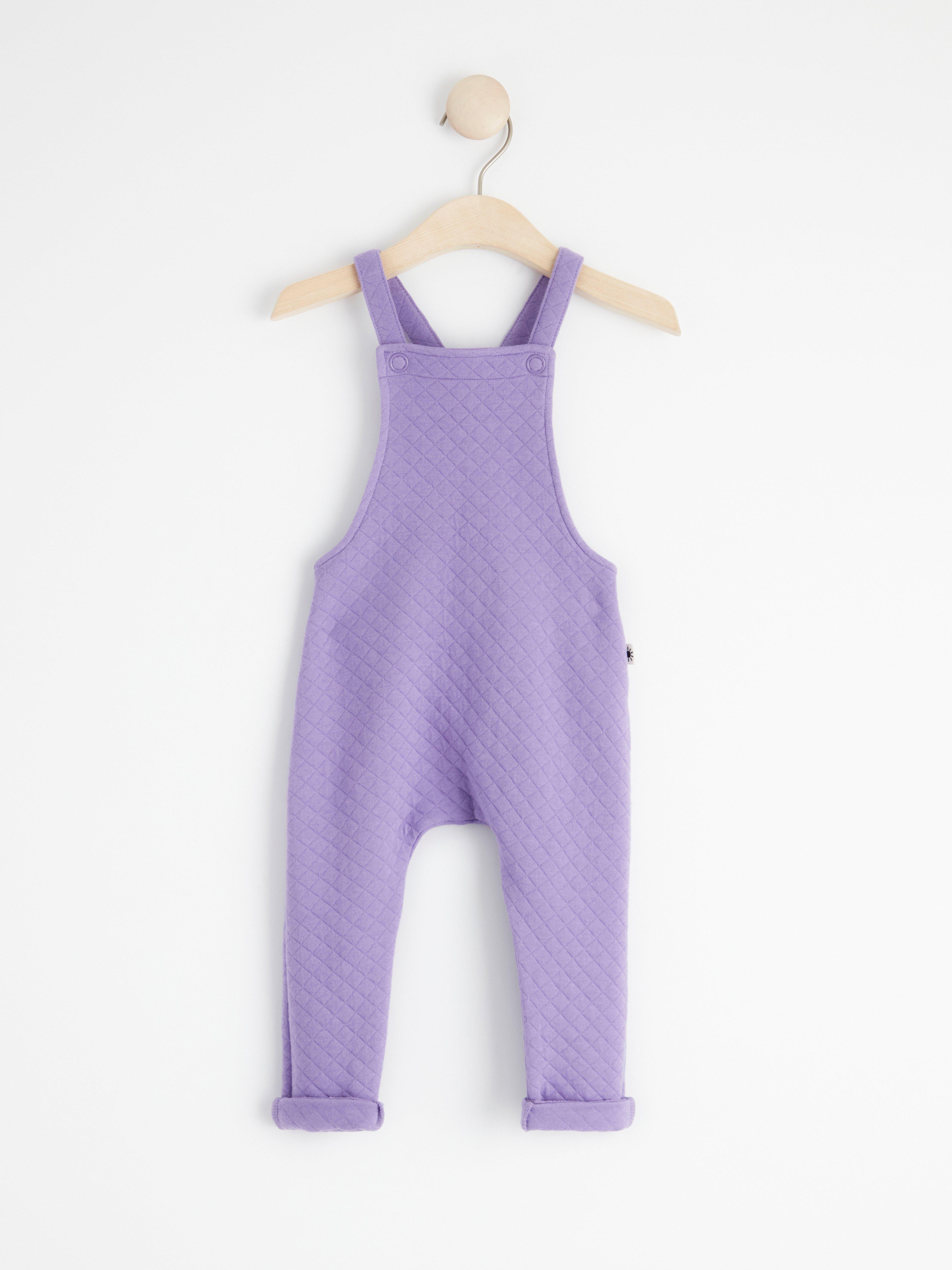 Bib Trousers - Kids Wear - Lilac
