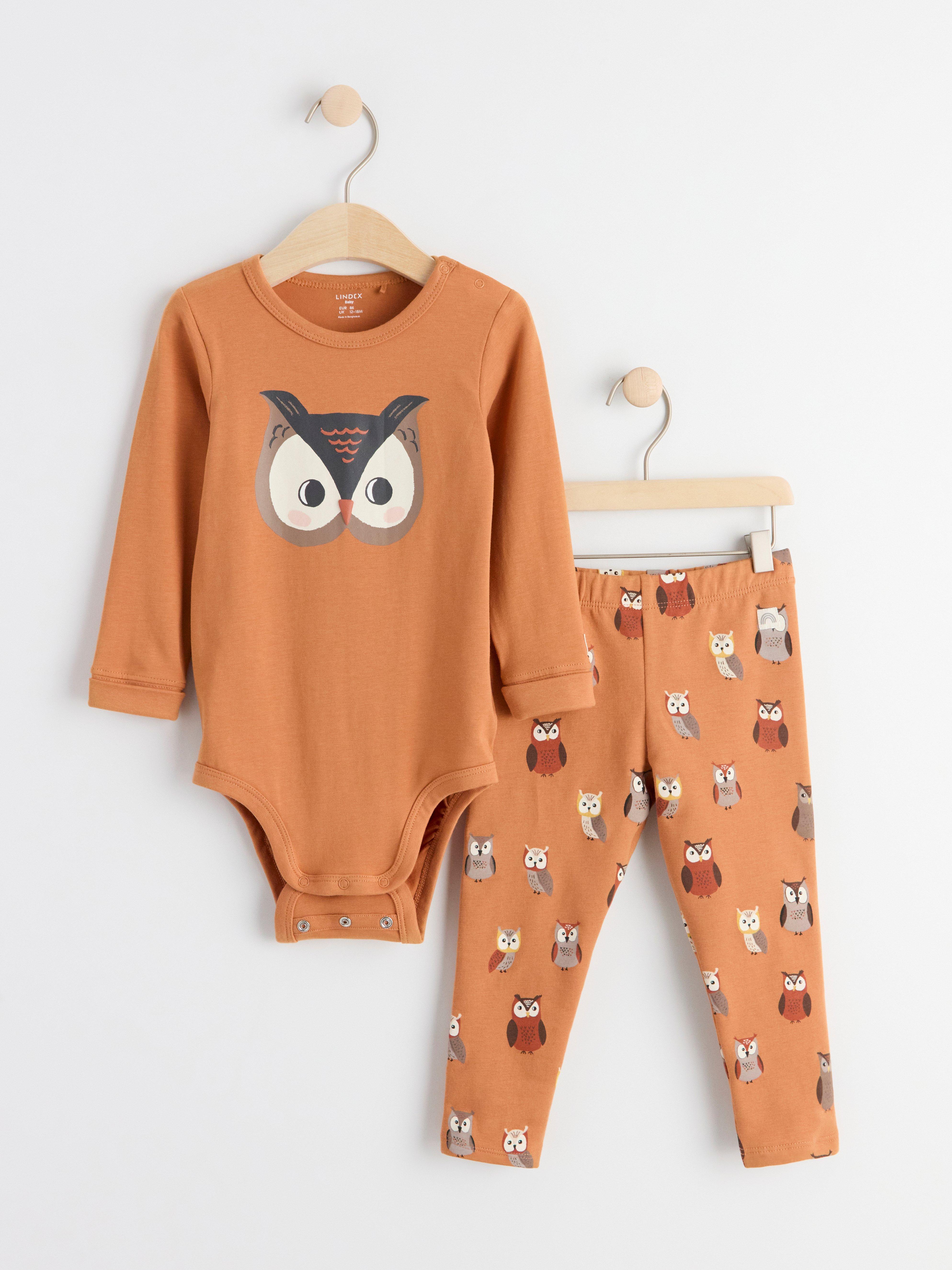 Set - Děti - Hnědá