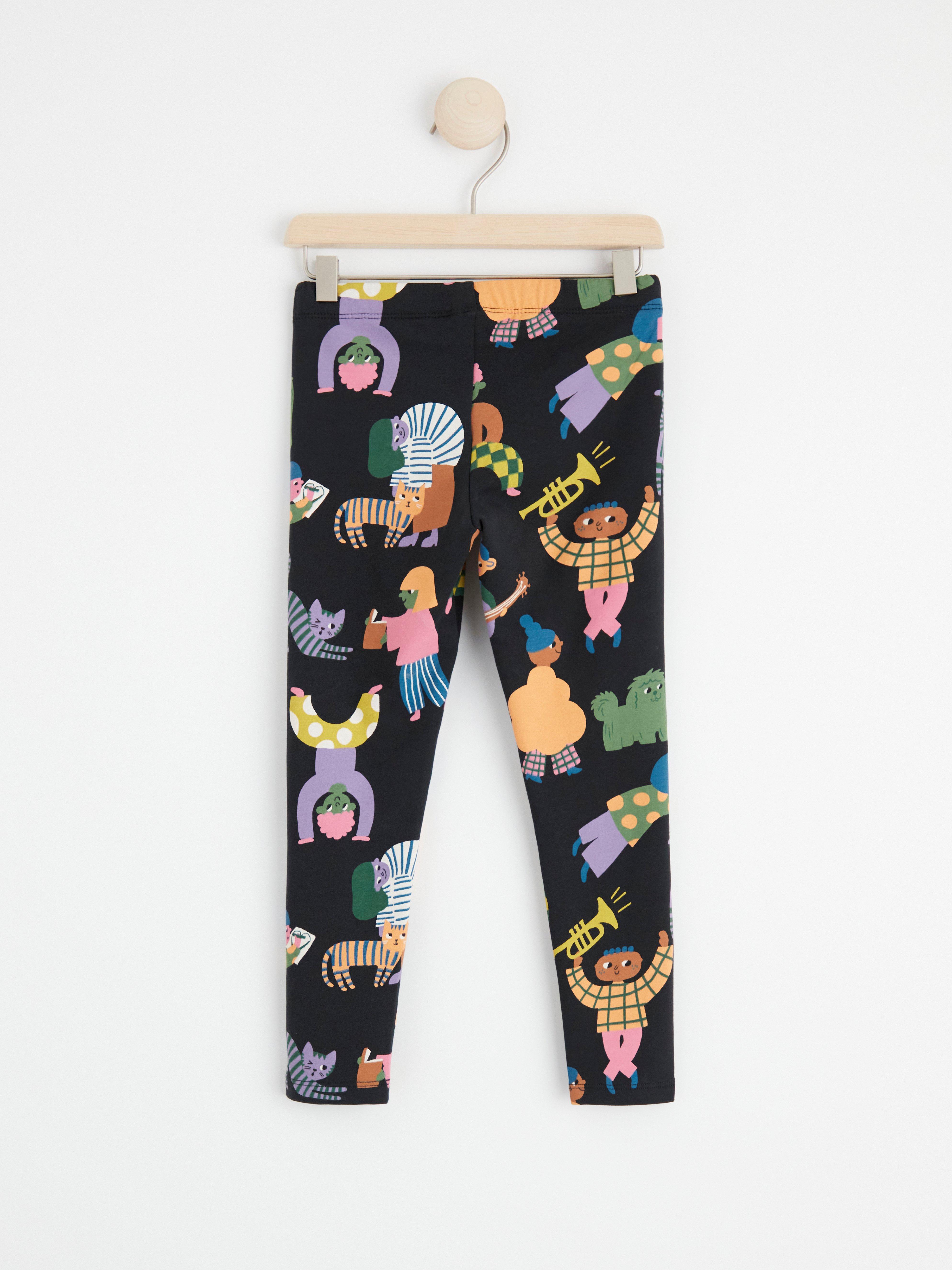 Leggings - Barn - Svart