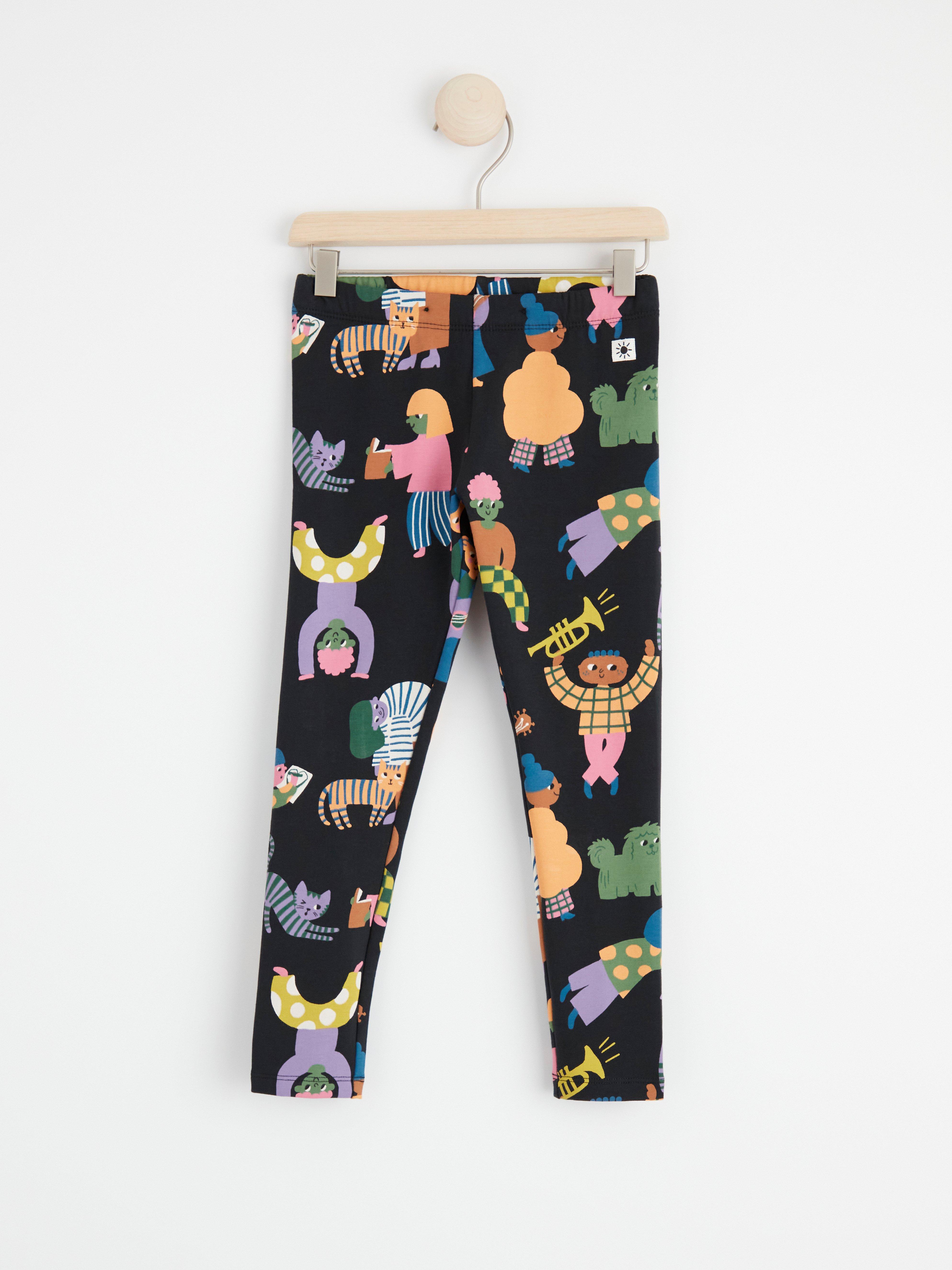 Leggings - Barn - Svart