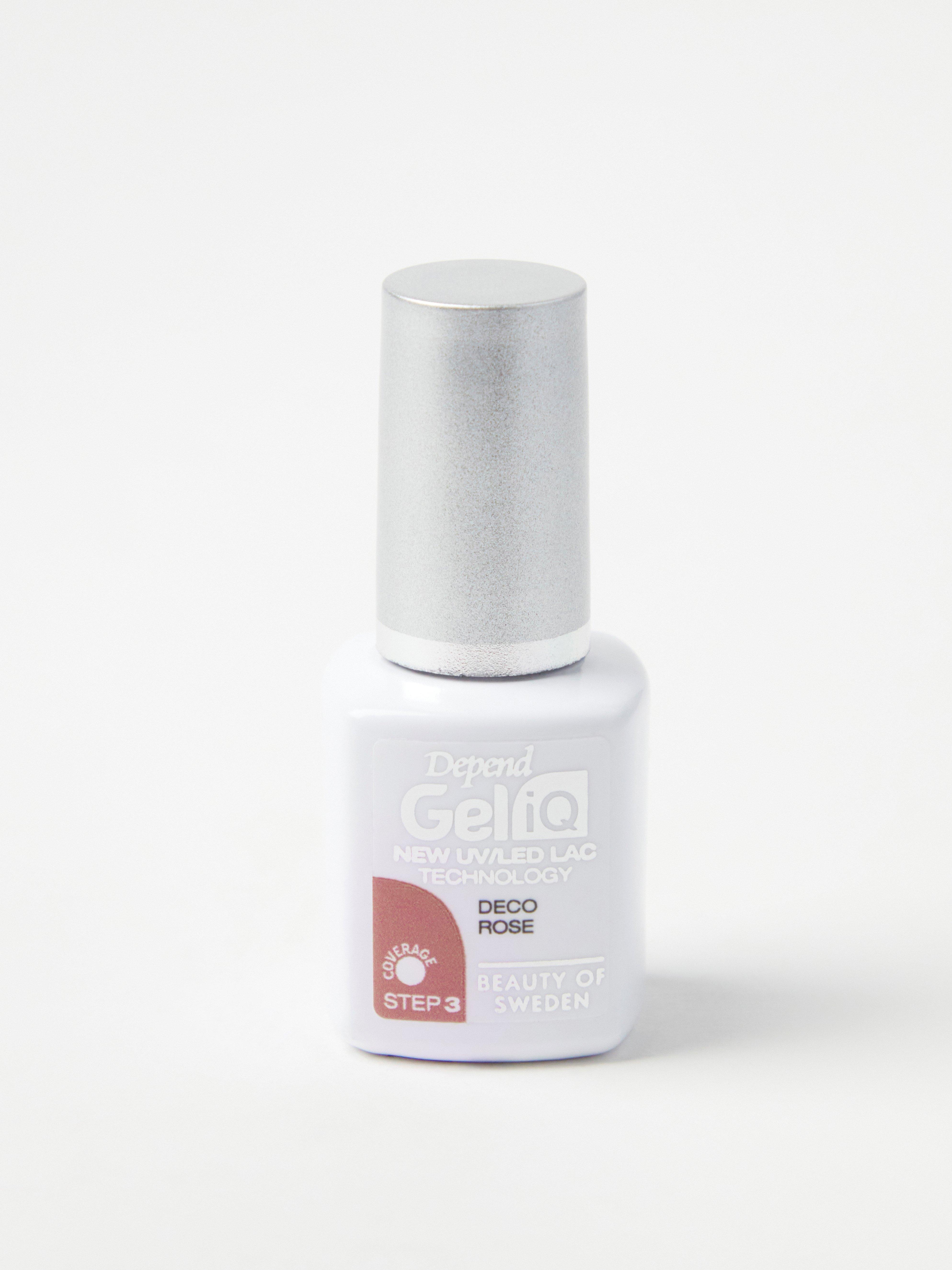 Gellack - Kosmetik - Korall, Grå